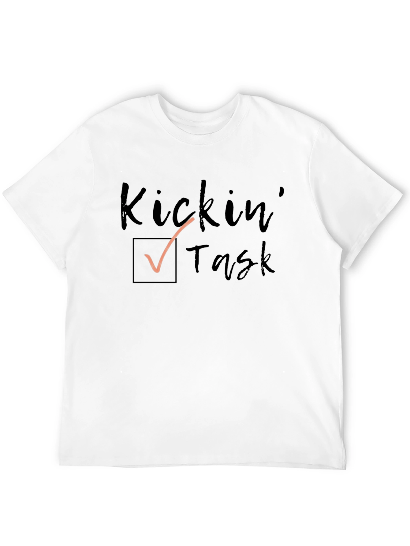 Black Kicking Task T-Shirt view 12