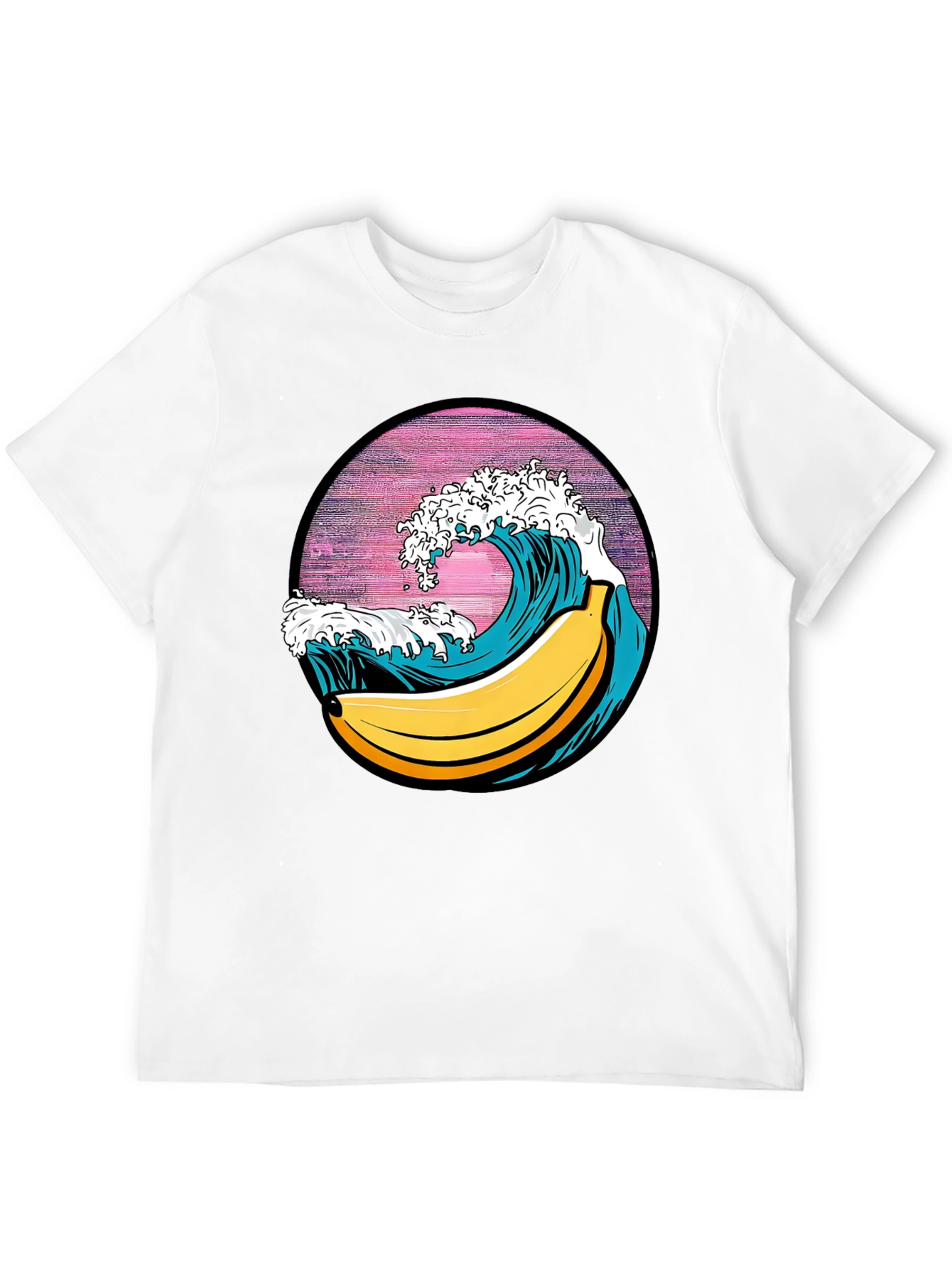 Black Banana Wave Graphic Tee - Surf's Up! view 12