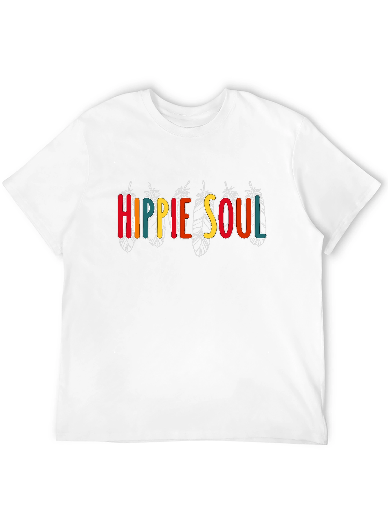 Black Hippie Soul Graphic T-Shirt - Casual Comfort view 12