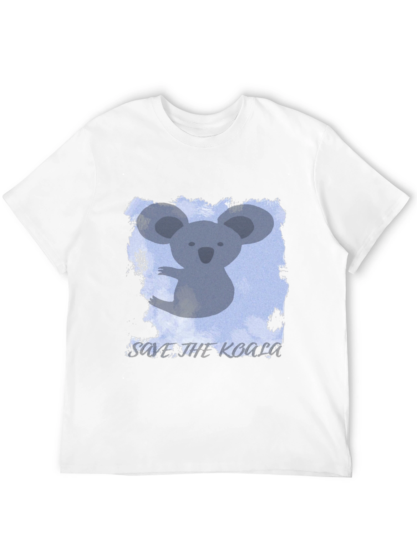 Black Save the Koala Graphic Tee - Black Crew Neck T-Shirt view 12