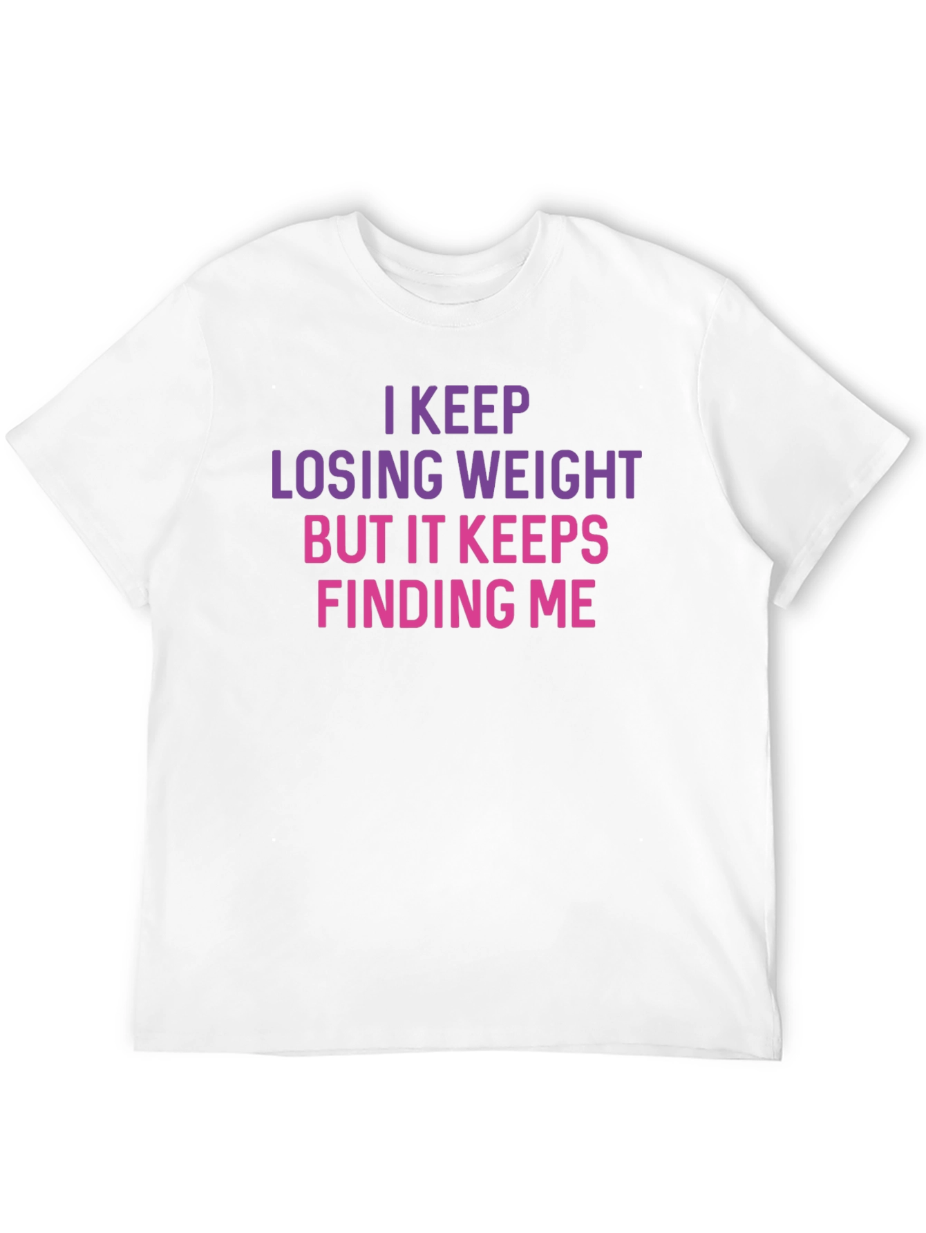 Black Funny Weight Loss T-Shirt: Keep Losing Weight view 12