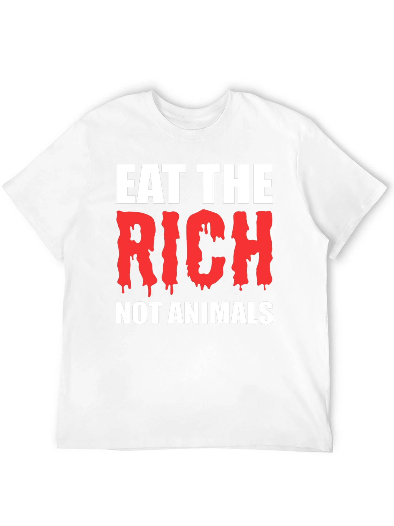 Black Eat The Rich Black T-Shirt view 12