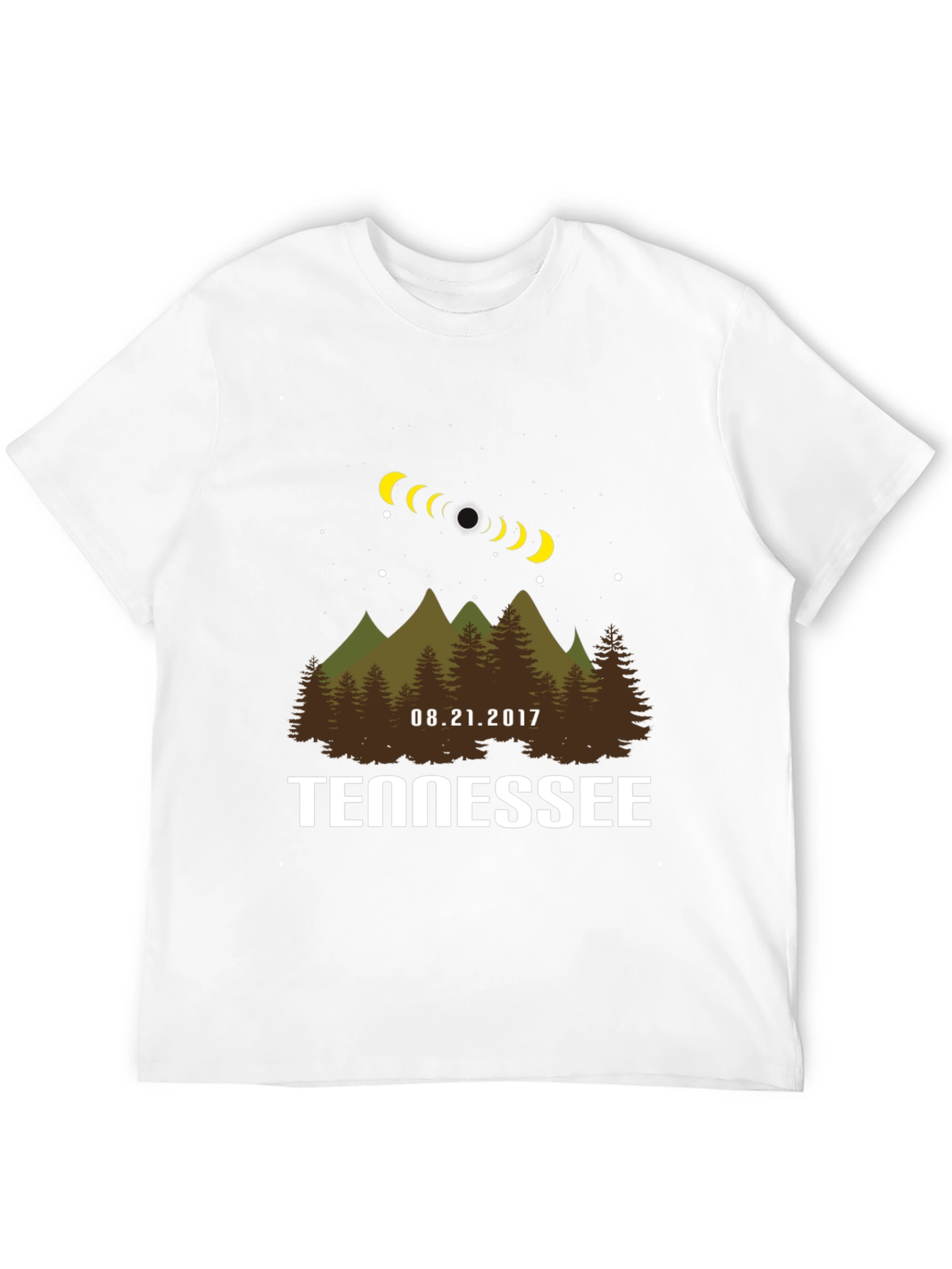 Black Tennessee Eclipse T-Shirt - August 21, 2017 view 12