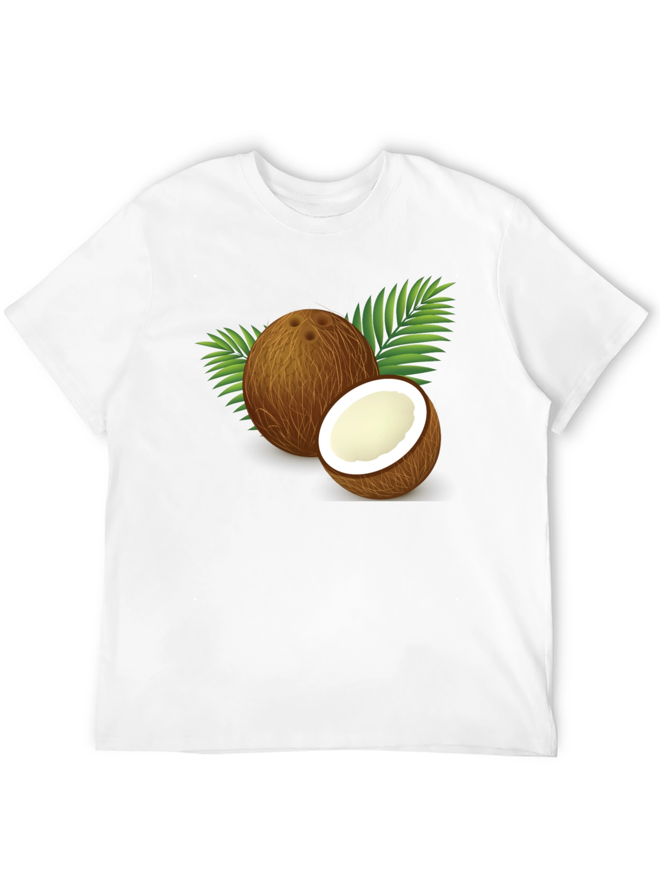 Black Coconut Graphic Tee - Tropical Summer Vibes view 12