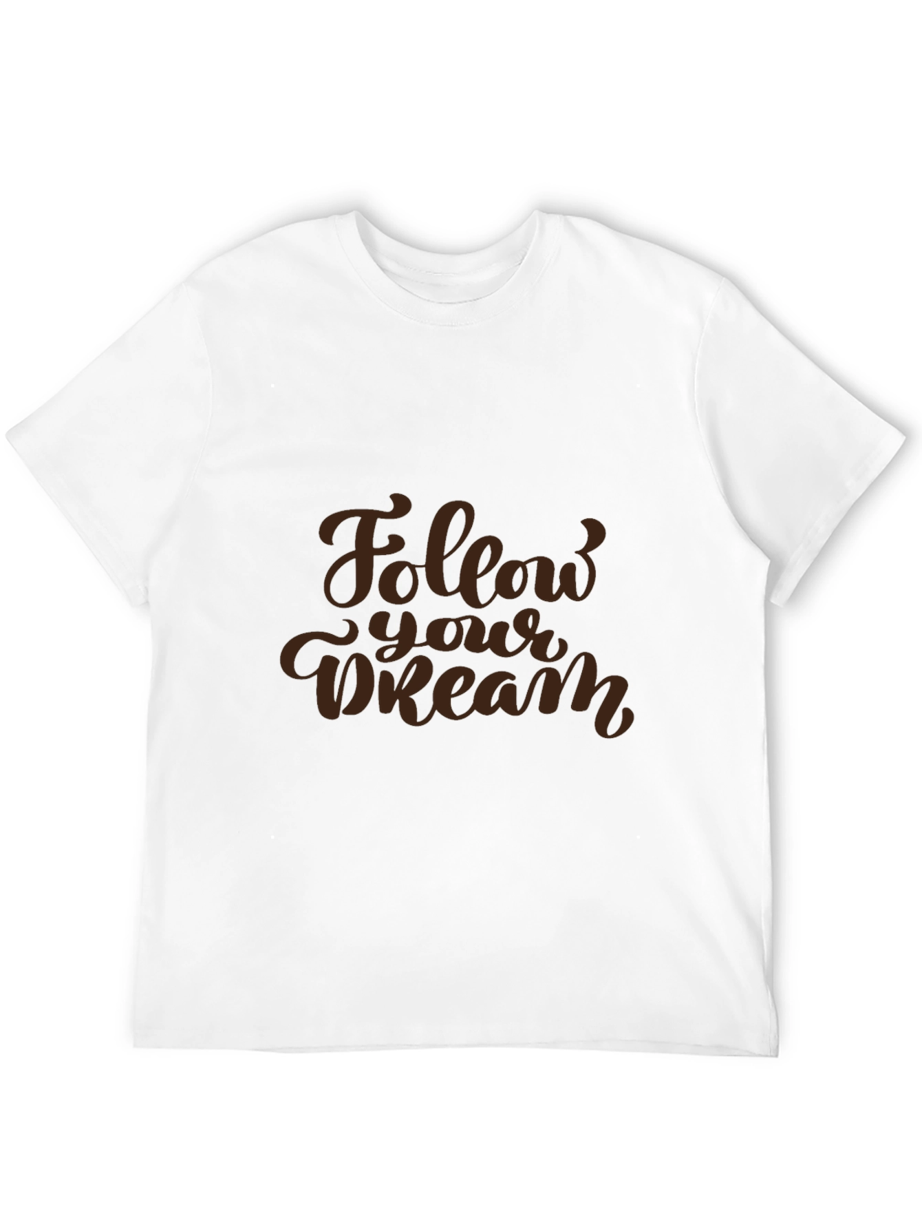 Black Follow Your Dream Black T-Shirt view 12