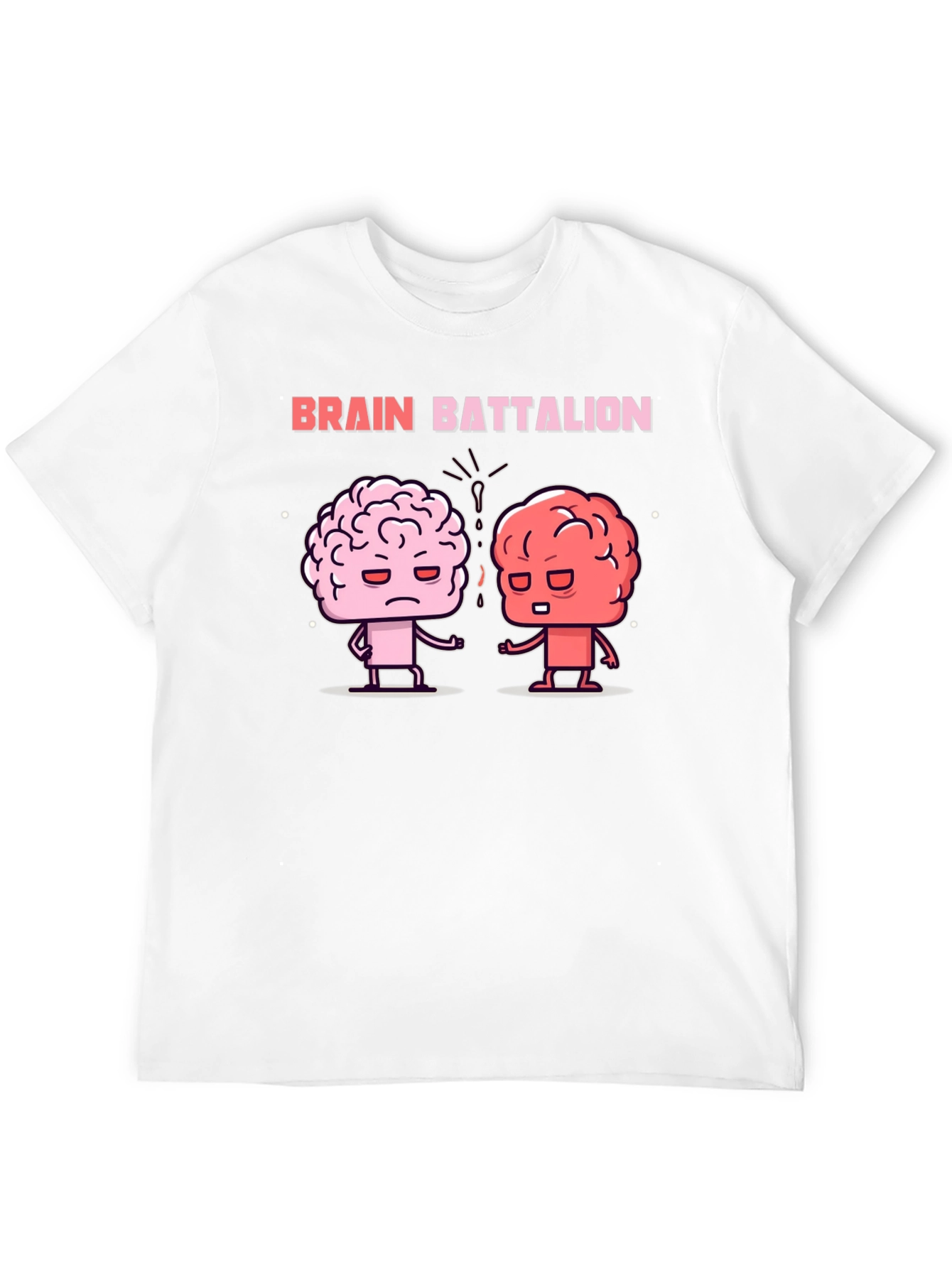 Black Brain Battalion Graphic Tee - Black Cotton T-Shirt view 12