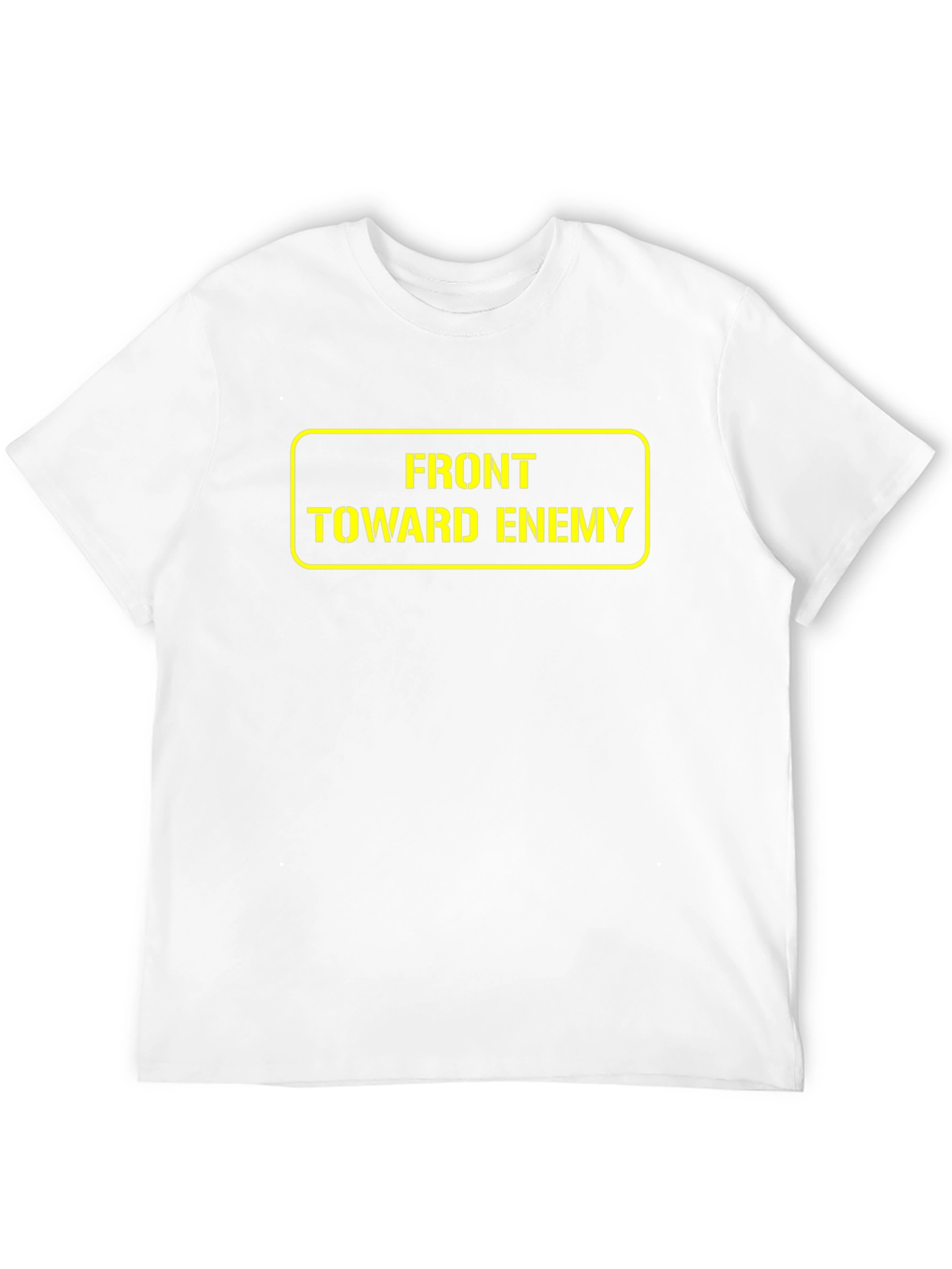 Black Front Toward Enemy T-Shirt - Military Humor Tee view 12