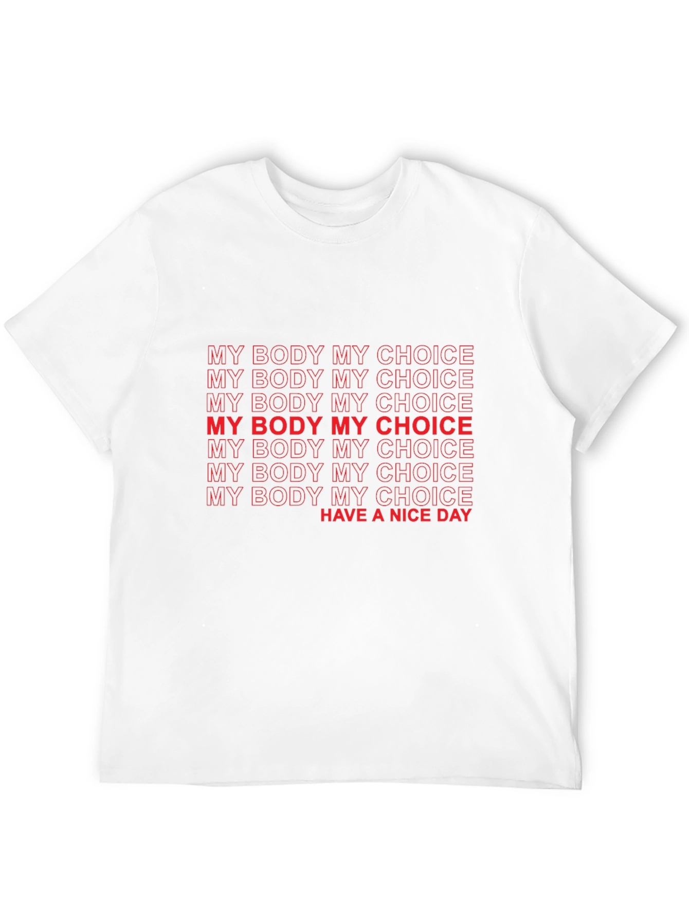Black My Body My Choice Graphic Tee - Pro Choice Advocacy view 12