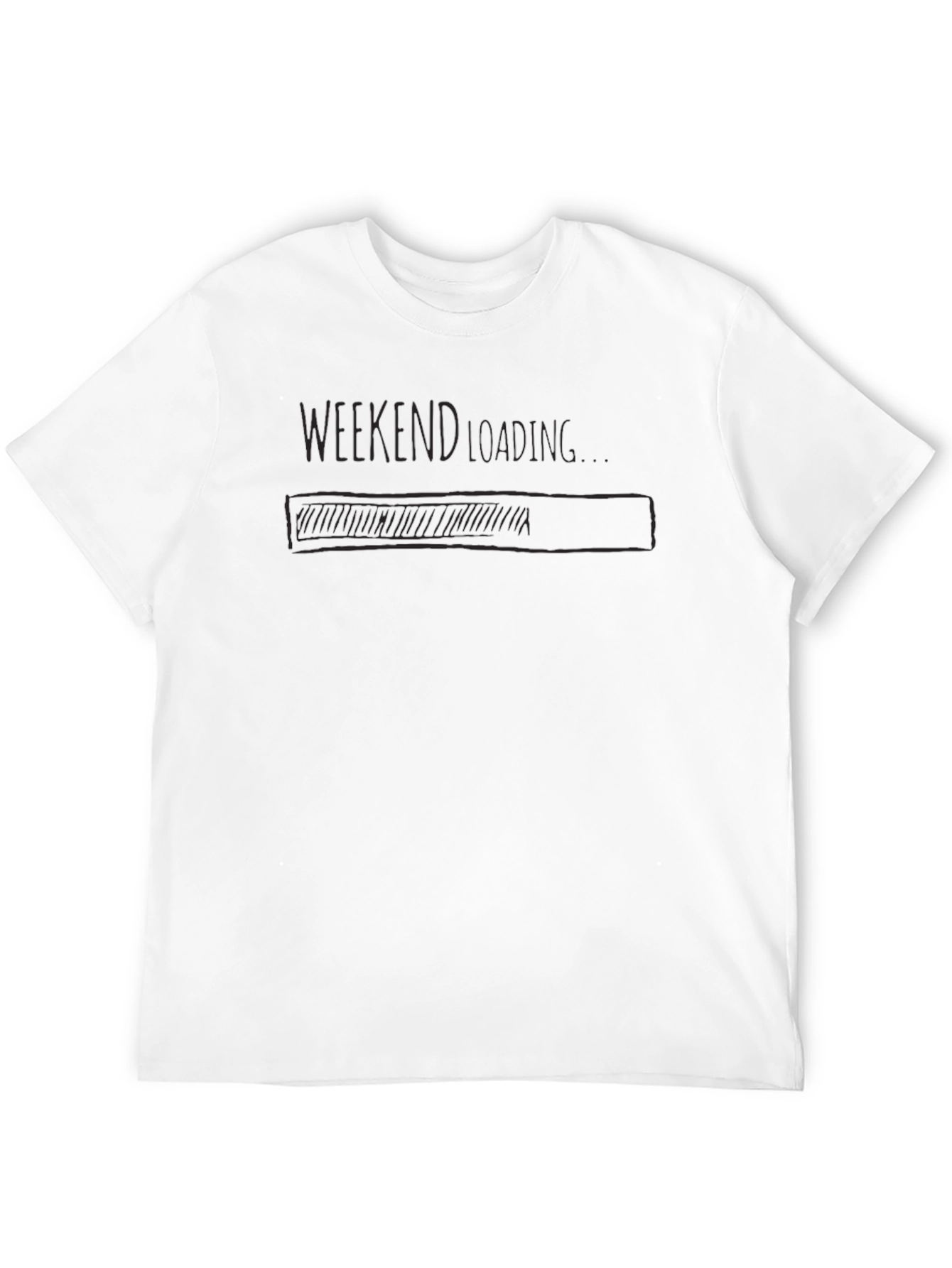 Black Weekend Loading Graphic T-Shirt view 12