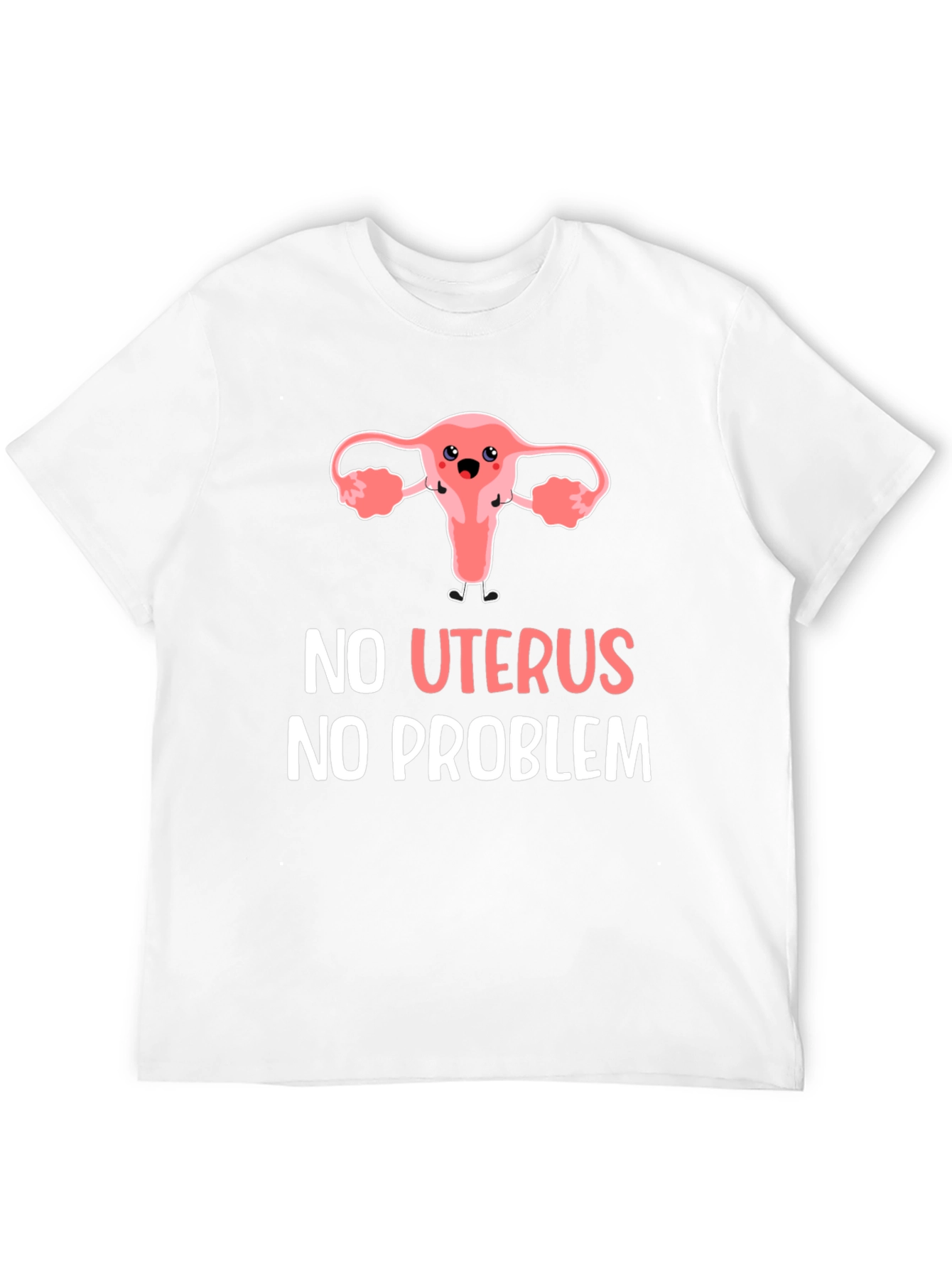 Black No Uterus, No Problem T-Shirt view 12