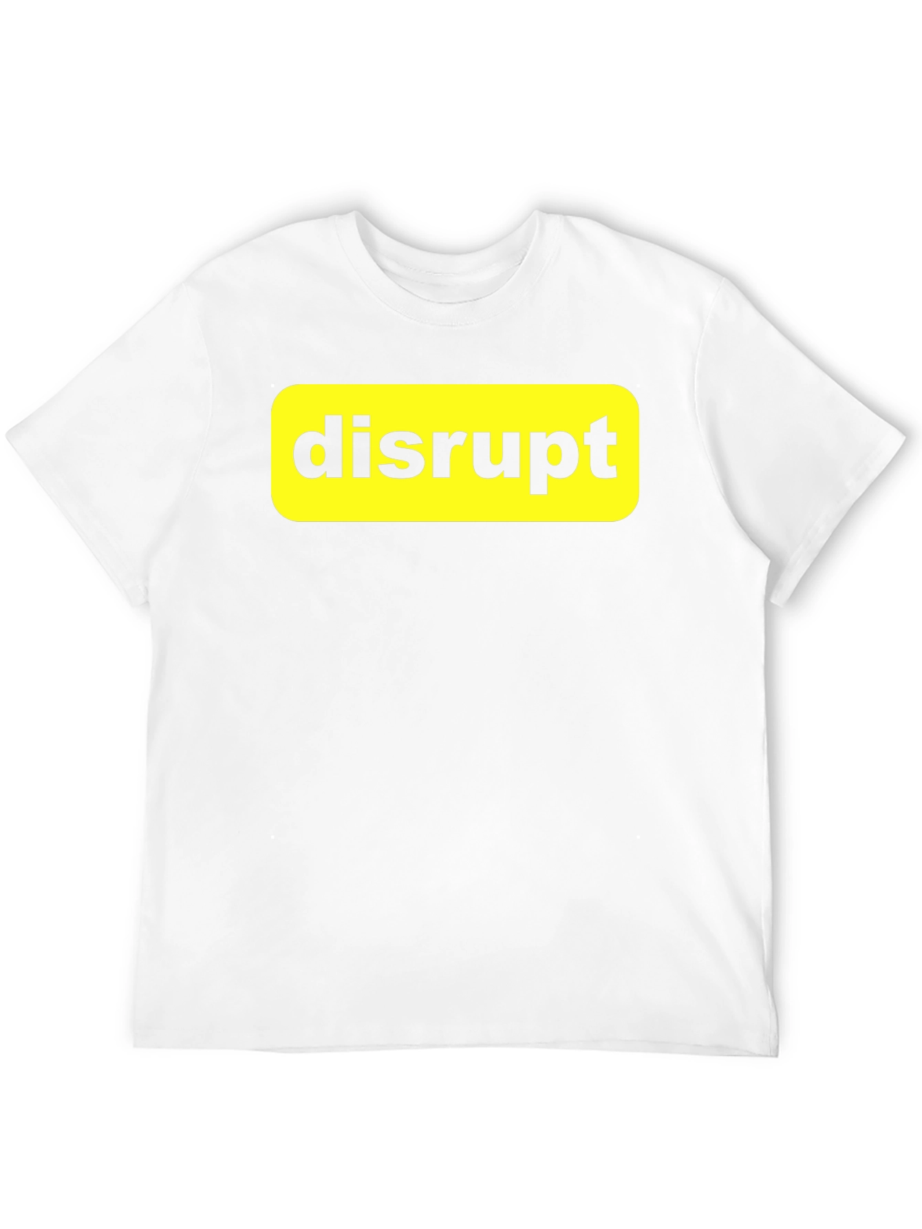 Black Disrupt T-Shirt - Bold Statement Tee view 12