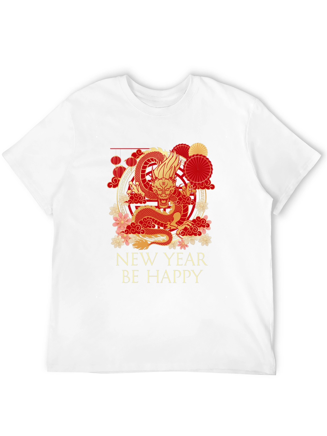 Black Chinese Dragon New Year T-Shirt view 12