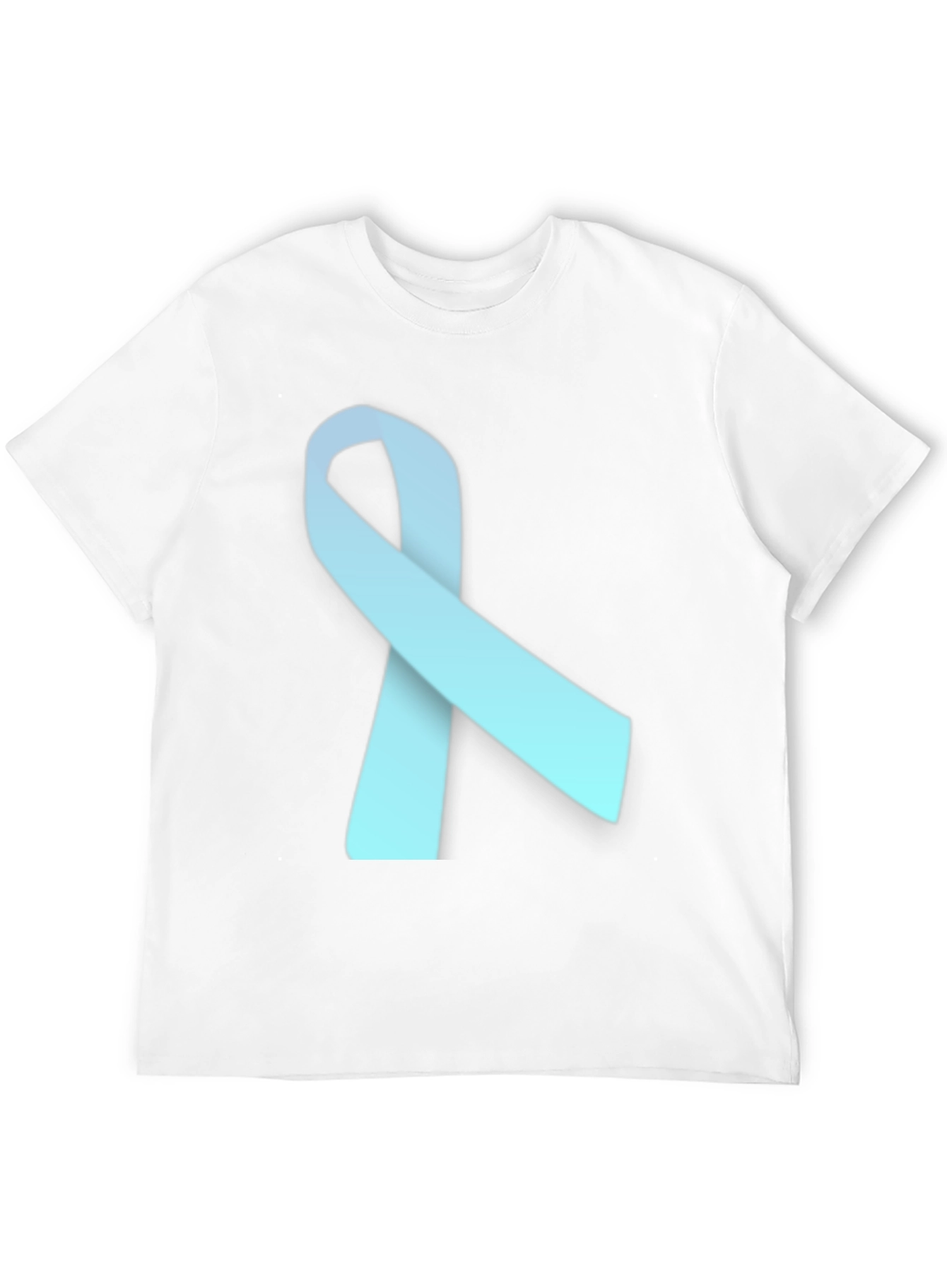 Black Awareness Ribbon T-Shirt - Soft Cotton Blend view 12