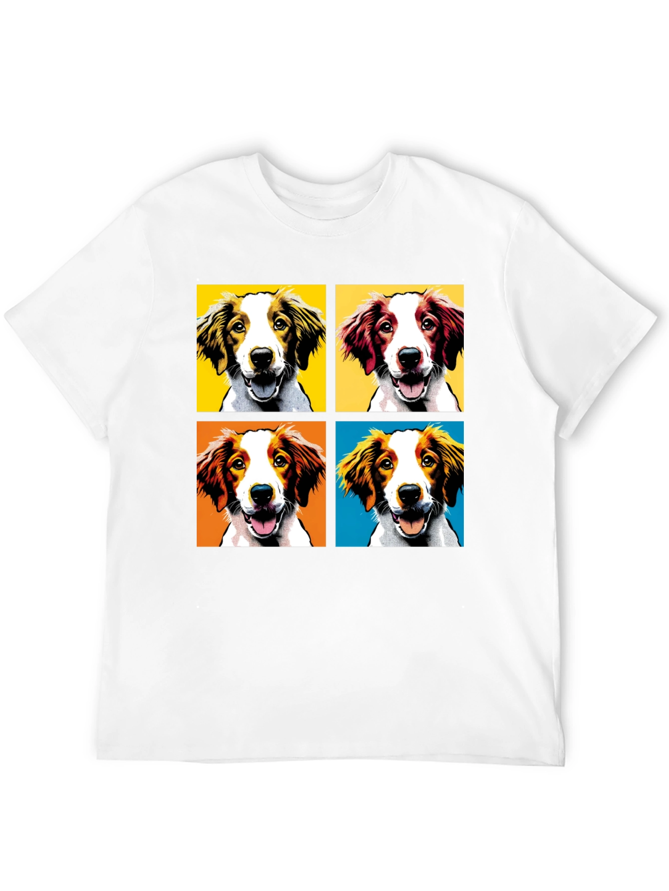 Black Pop Art Dog Breed T-Shirt - Unique Graphic Tee view 12