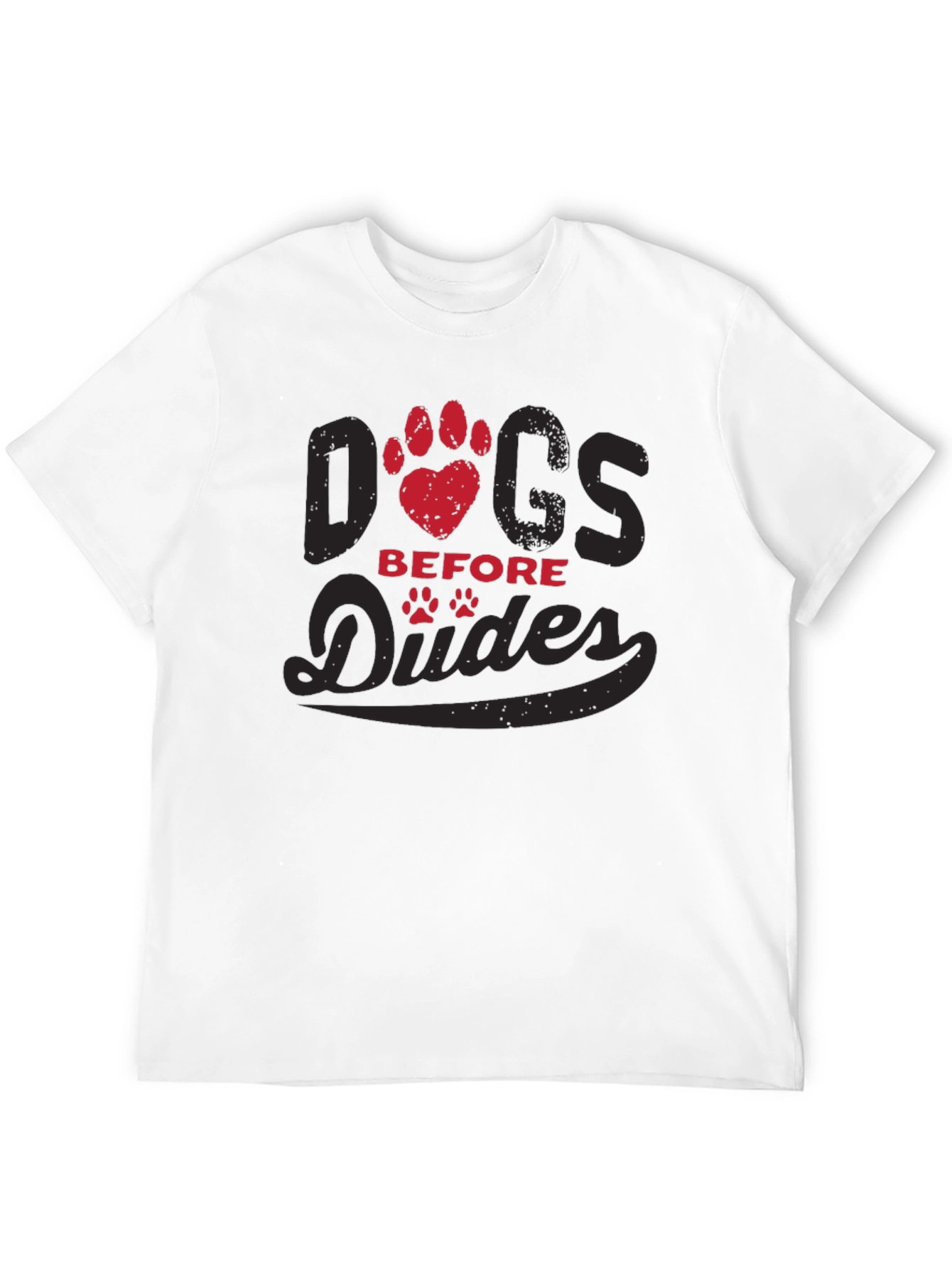 Black Dogs Before Dudes Graphic T-Shirt view 12