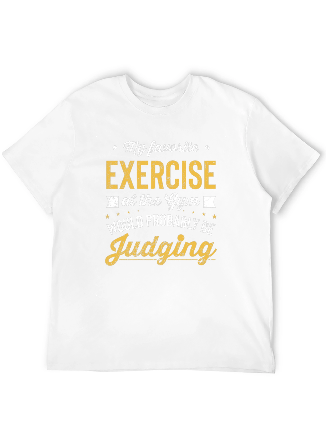 Black Gym Judging Exercise Graphic T-Shirt view 12