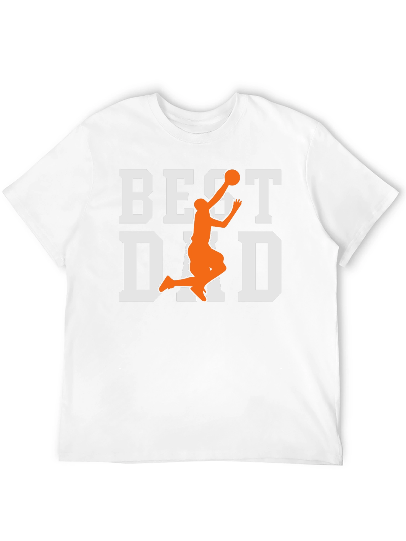 Black Best Dad Basketball Graphic Tee view 12