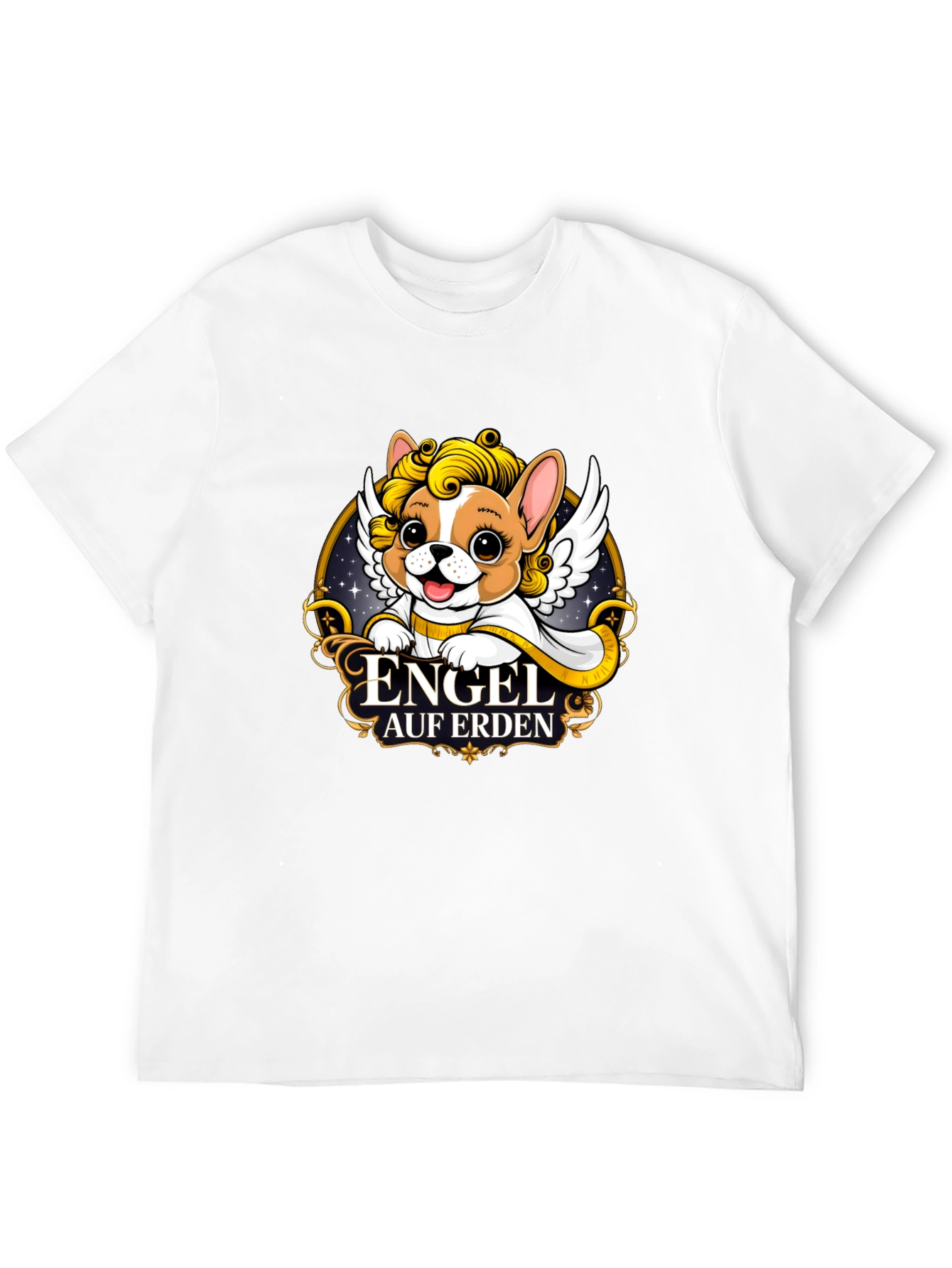 Angel Dog T-Shirt - Cute Pet Lover Tee - 12