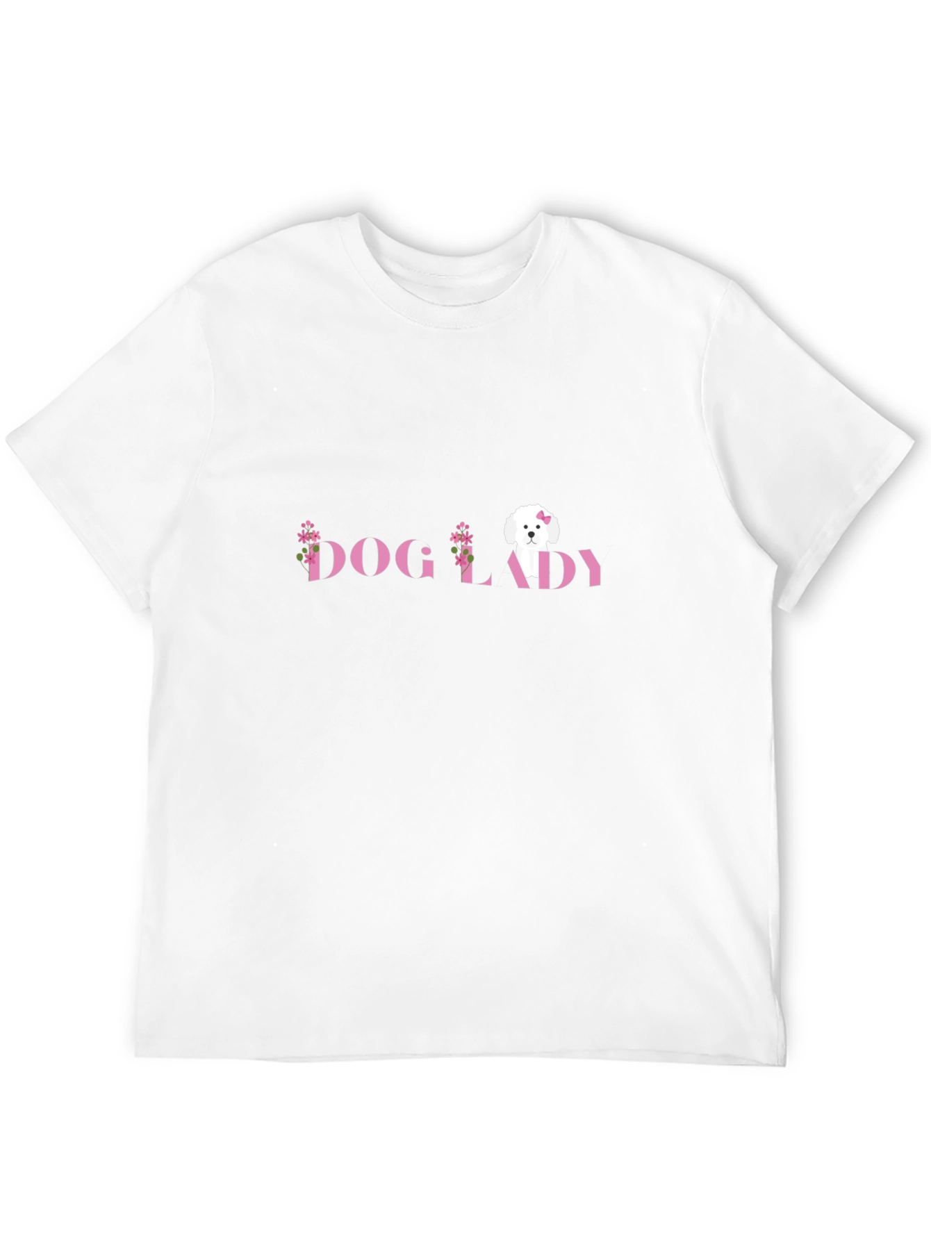 Black Dog Lady Tee - Cute Pet Owner Shirt view 12