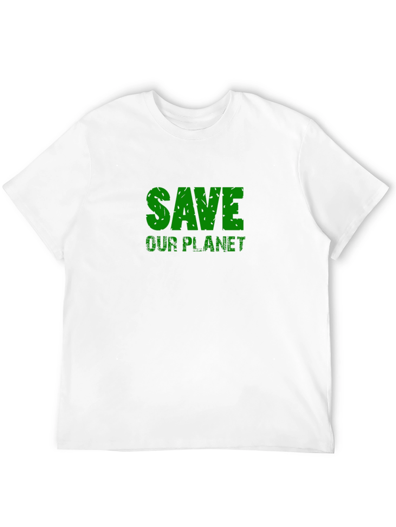 Black Save Our Planet - Eco-Friendly Graphic T-Shirt view 12