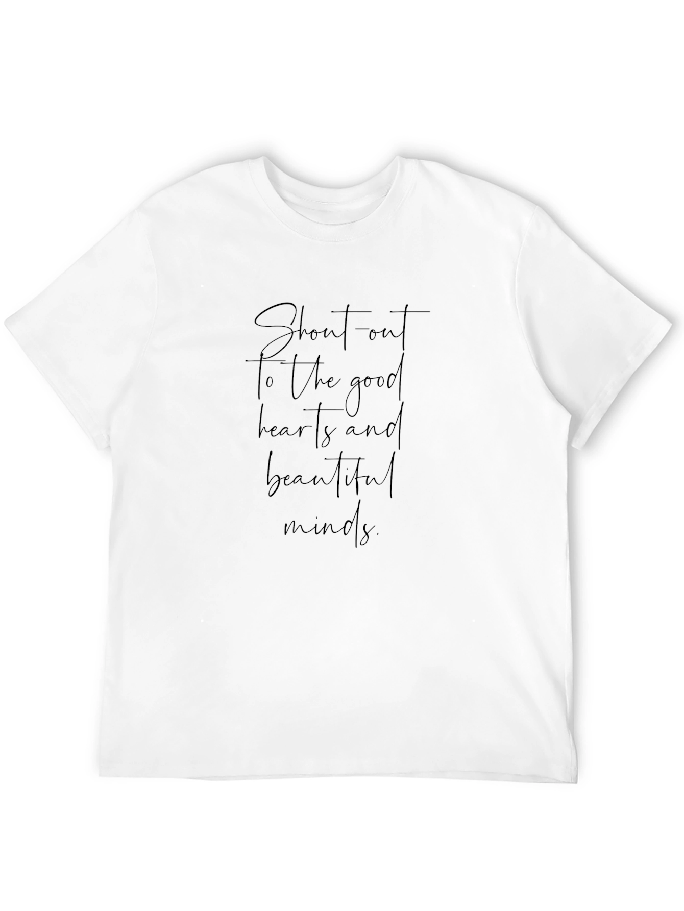 Black Inspirational Good Hearts T-Shirt view 12