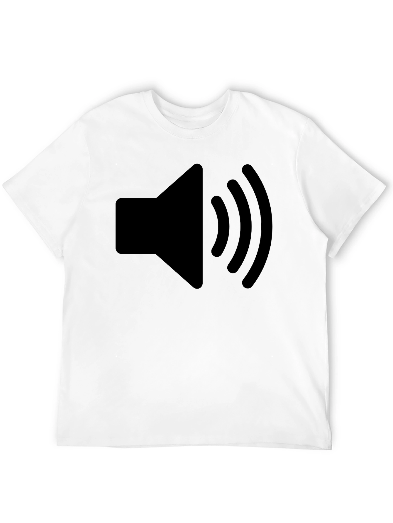 Black Sound Icon Black T-Shirt view 12