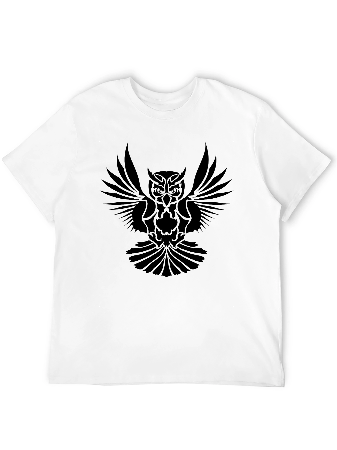 Black Black Owl Graphic Tee - Men's Fashion view 12