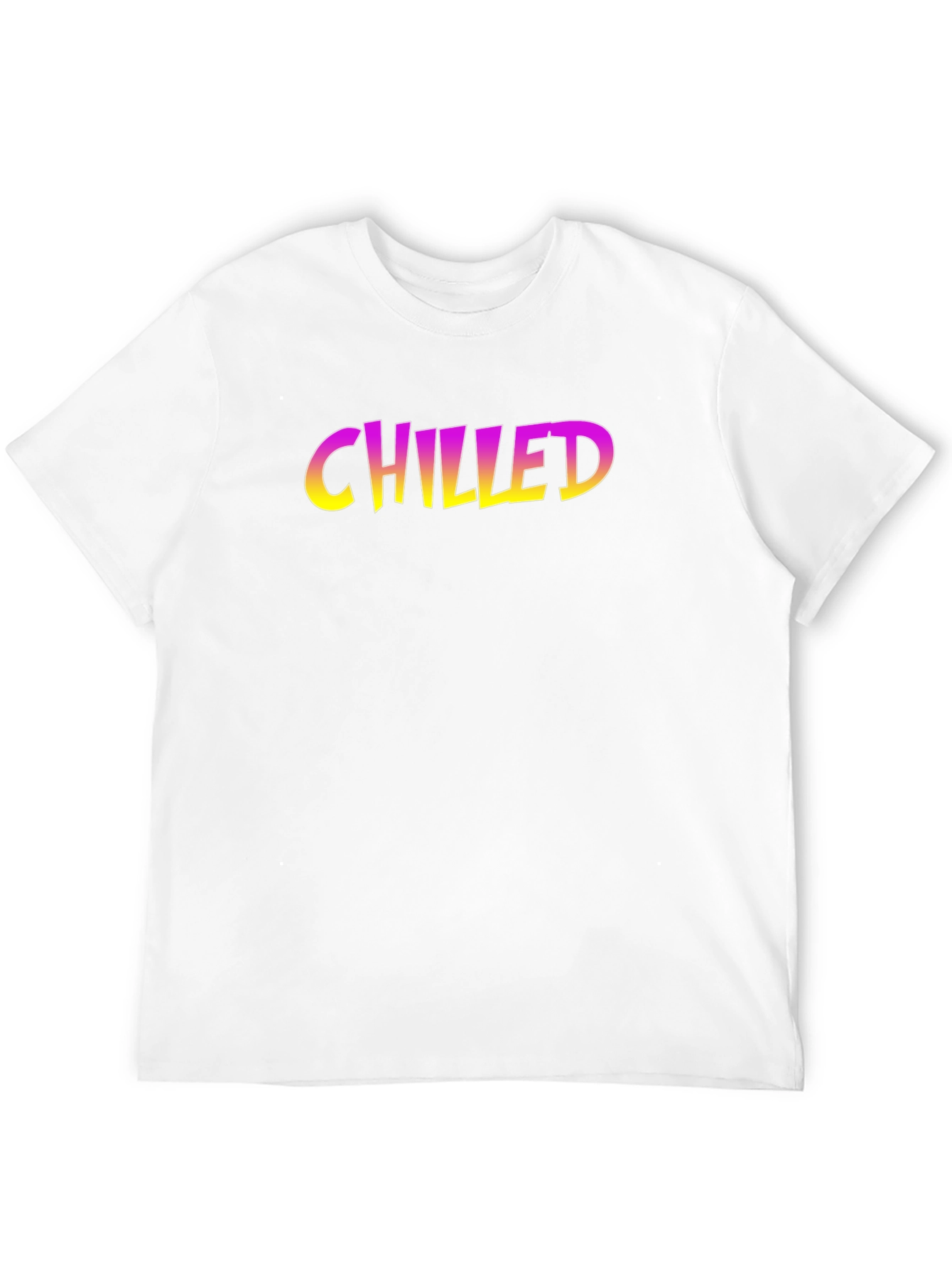Black Chilled Graphic Tee - Relaxed Vibe view 12
