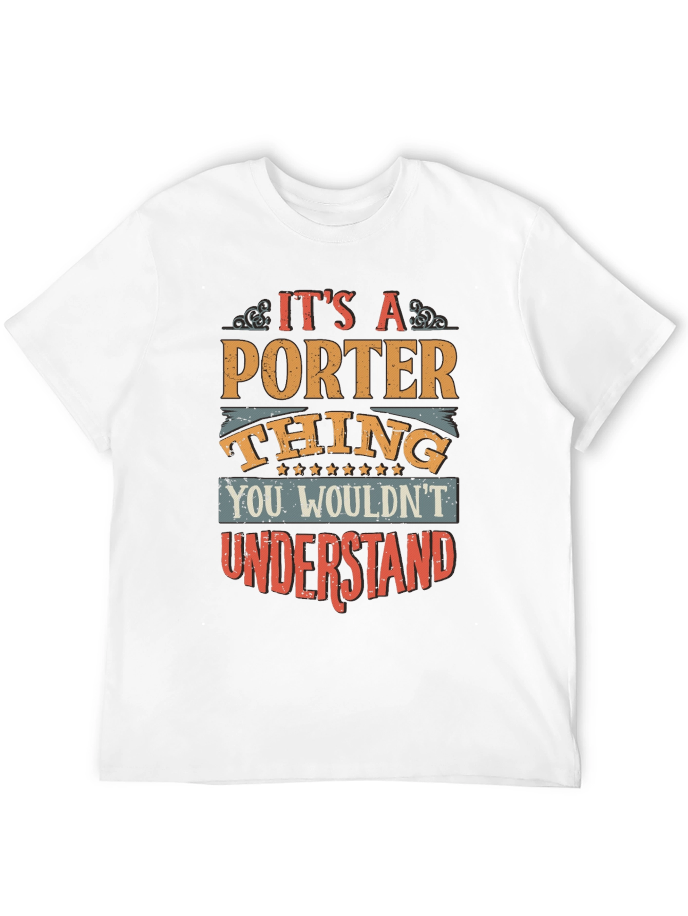 Black It's A Porter Thing - Graphic T-Shirt view 12