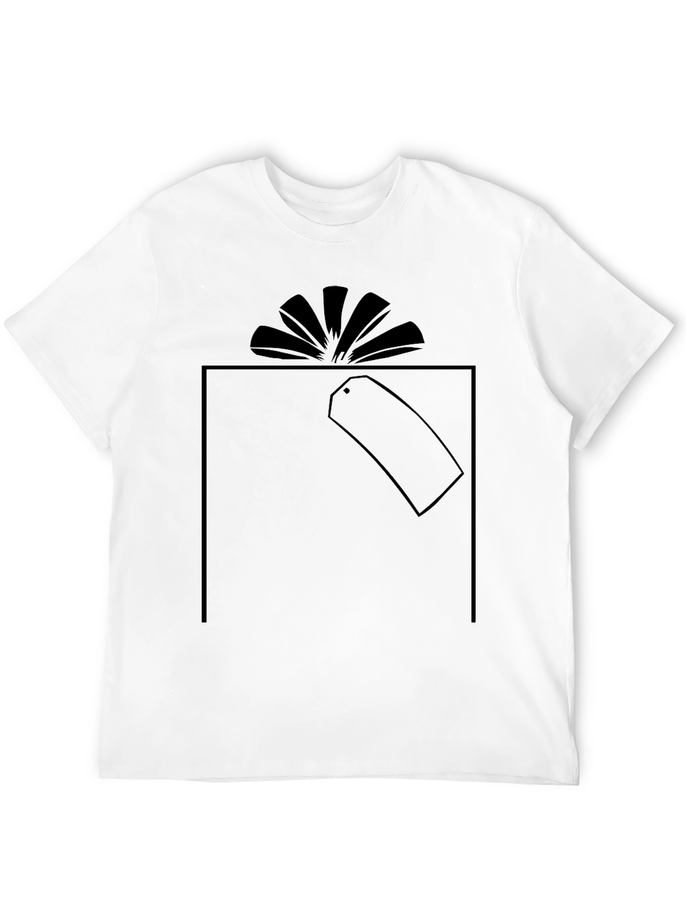 Gift Wrapped Men's T-Shirt - Black - 12