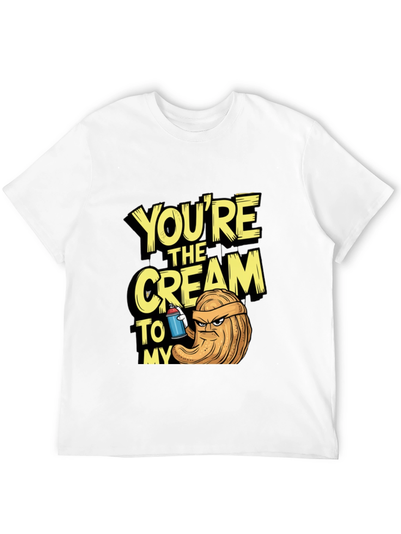 Black You're The Cream To My.. T-Shirt view 12