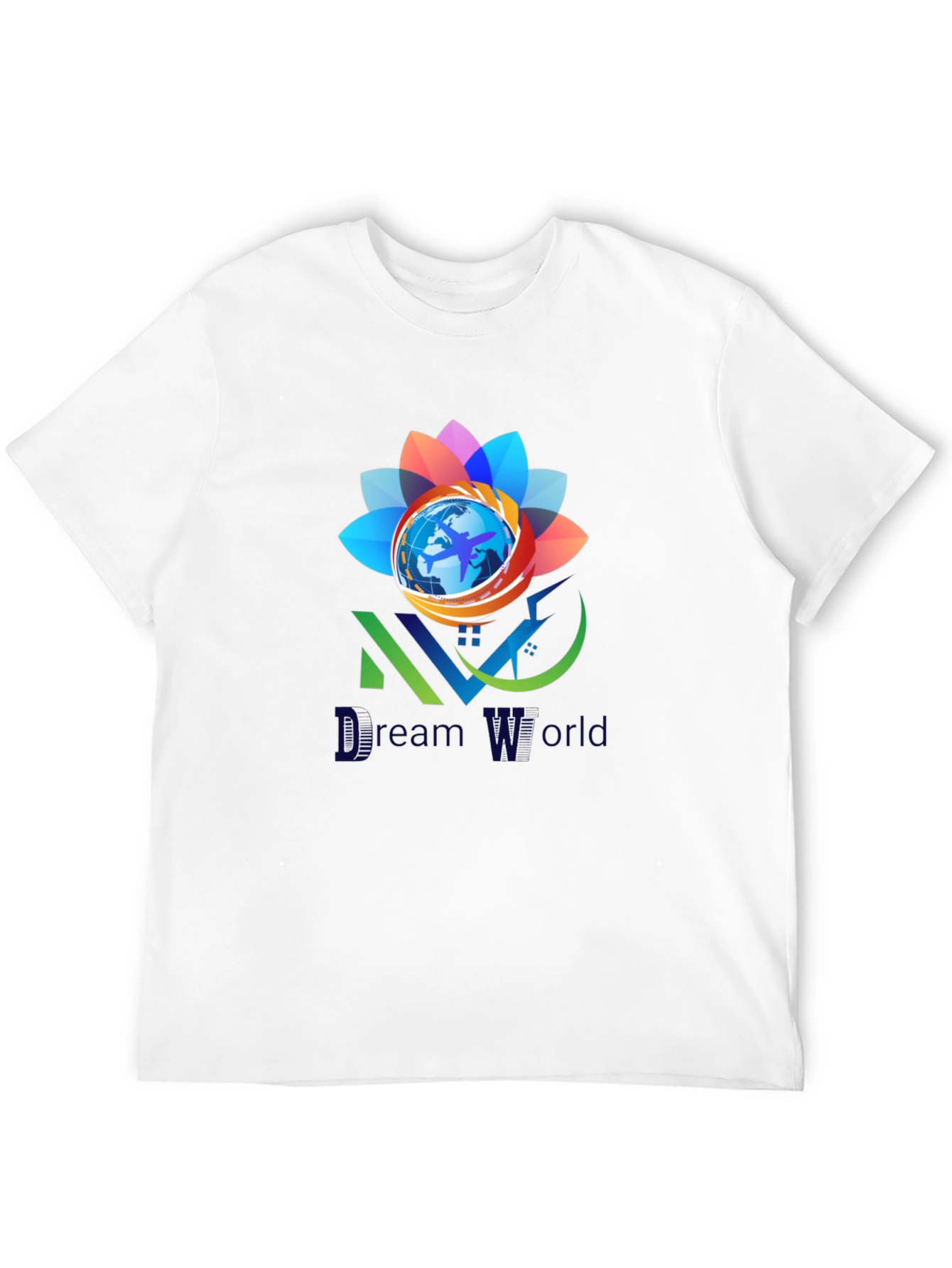 Black Dream World Graphic Tee - Soft Cotton Blend view 12