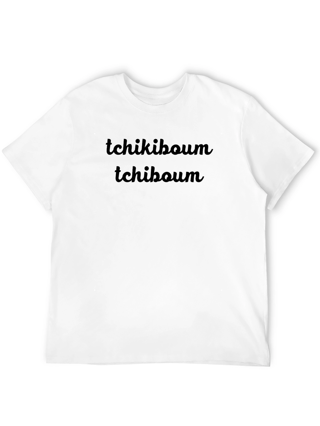 Black Tchikiboum T-Shirt - Bold Statement Tee view 12
