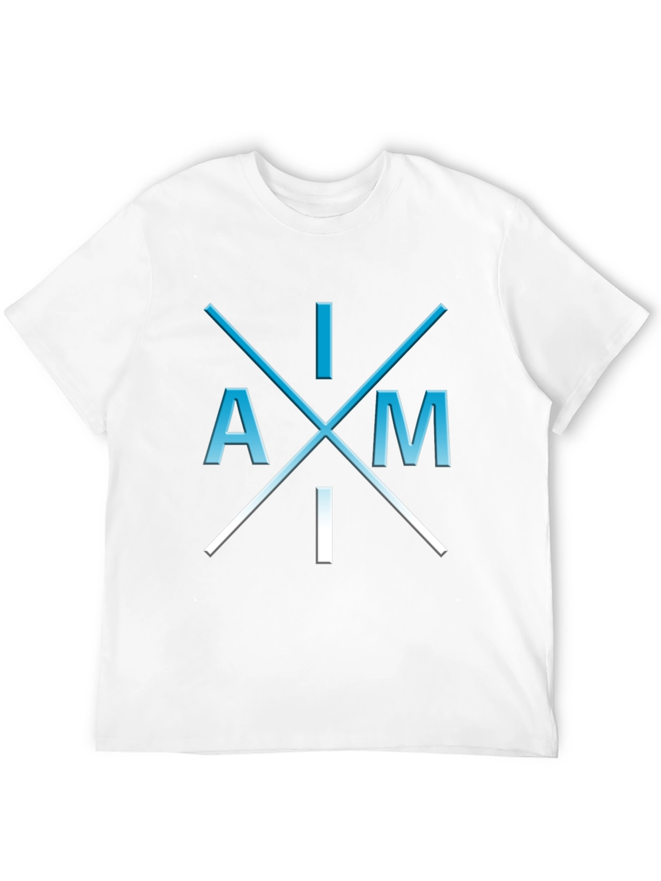 Black I Am I T-Shirt - Unique Graphic Tee view 12