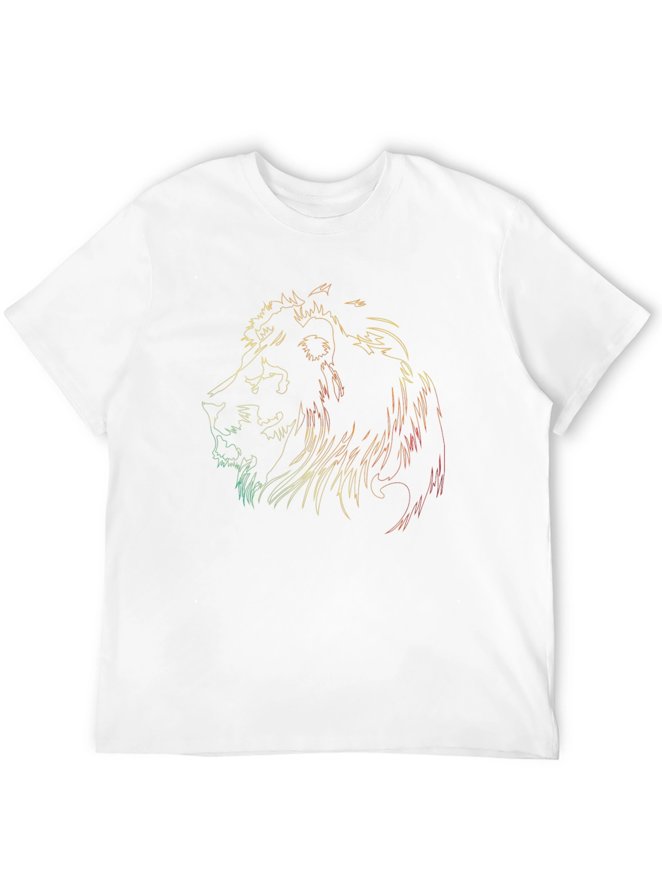 Black Lion Graphic Tee - Cool Reggae Design view 12