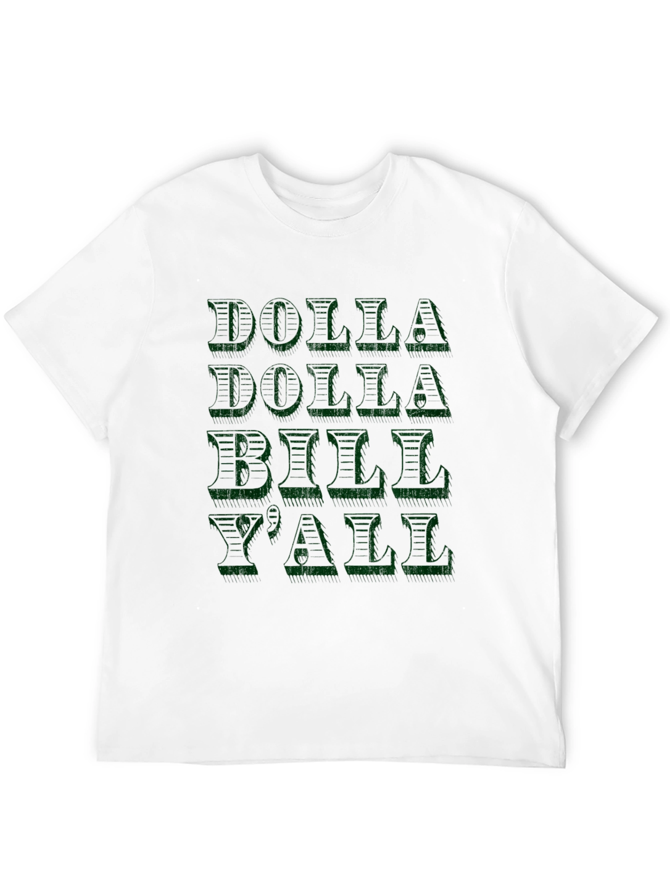 Black Dolla Dolla Bill Y'all Graphic Tee - Black view 12