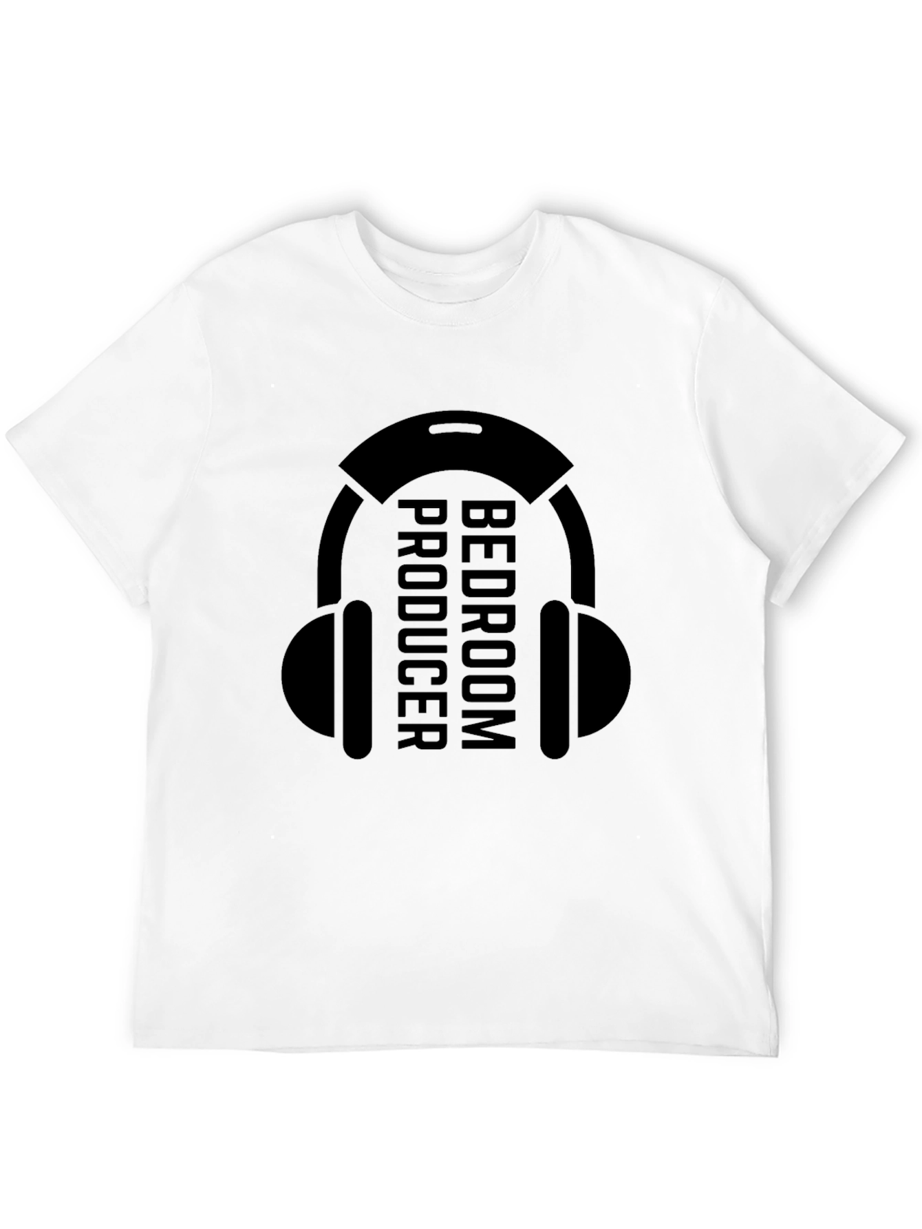 Black Bedroom Producer T-Shirt - Music Recording Apparel view 12