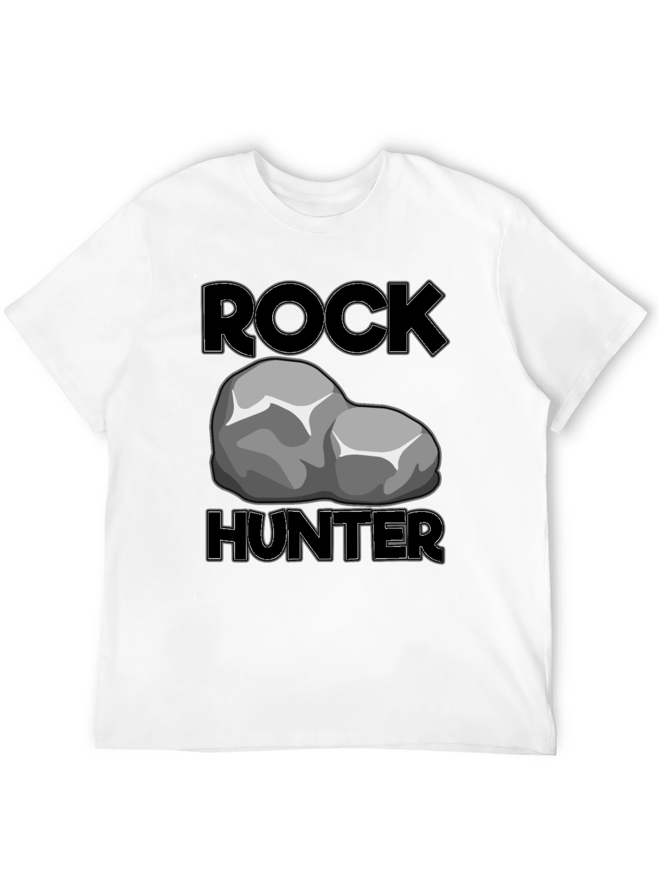 Black Rock Hunter T-Shirt - Geology Enthusiast Tee view 12