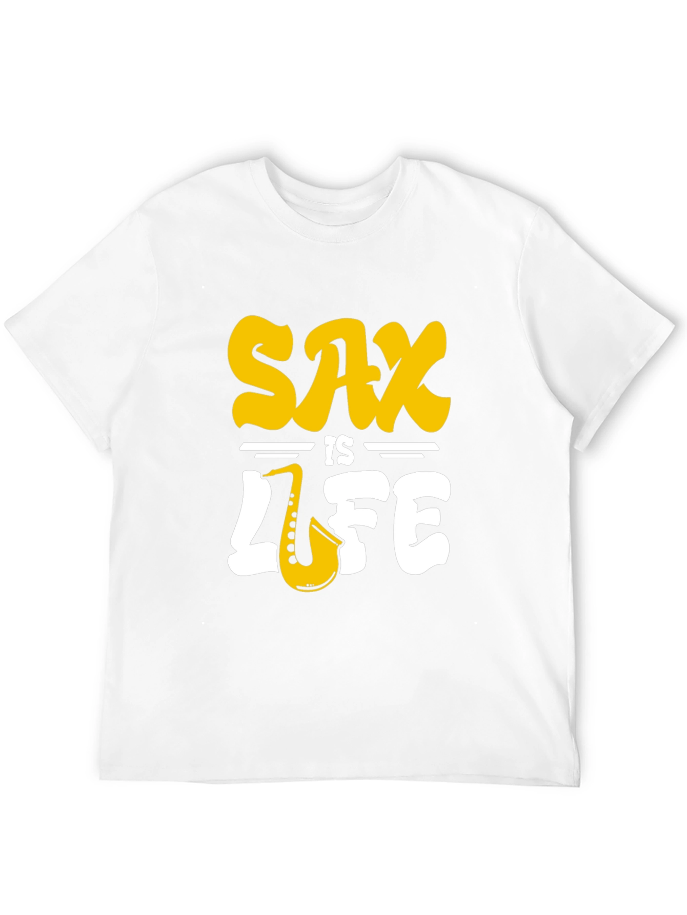 Black Sax is Life Graphic T-Shirt view 12