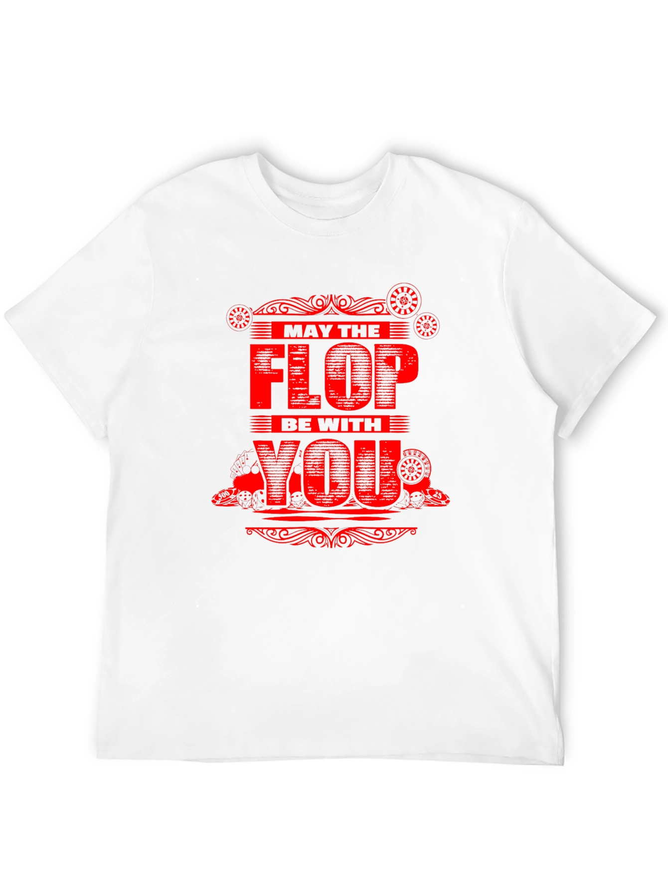 Black May The Flop Be With You - Novelty Graphic Tee view 12