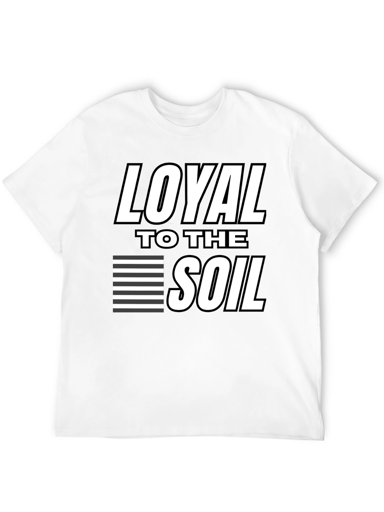 Black Loyal to the Soil Graphic Tee - Black view 12