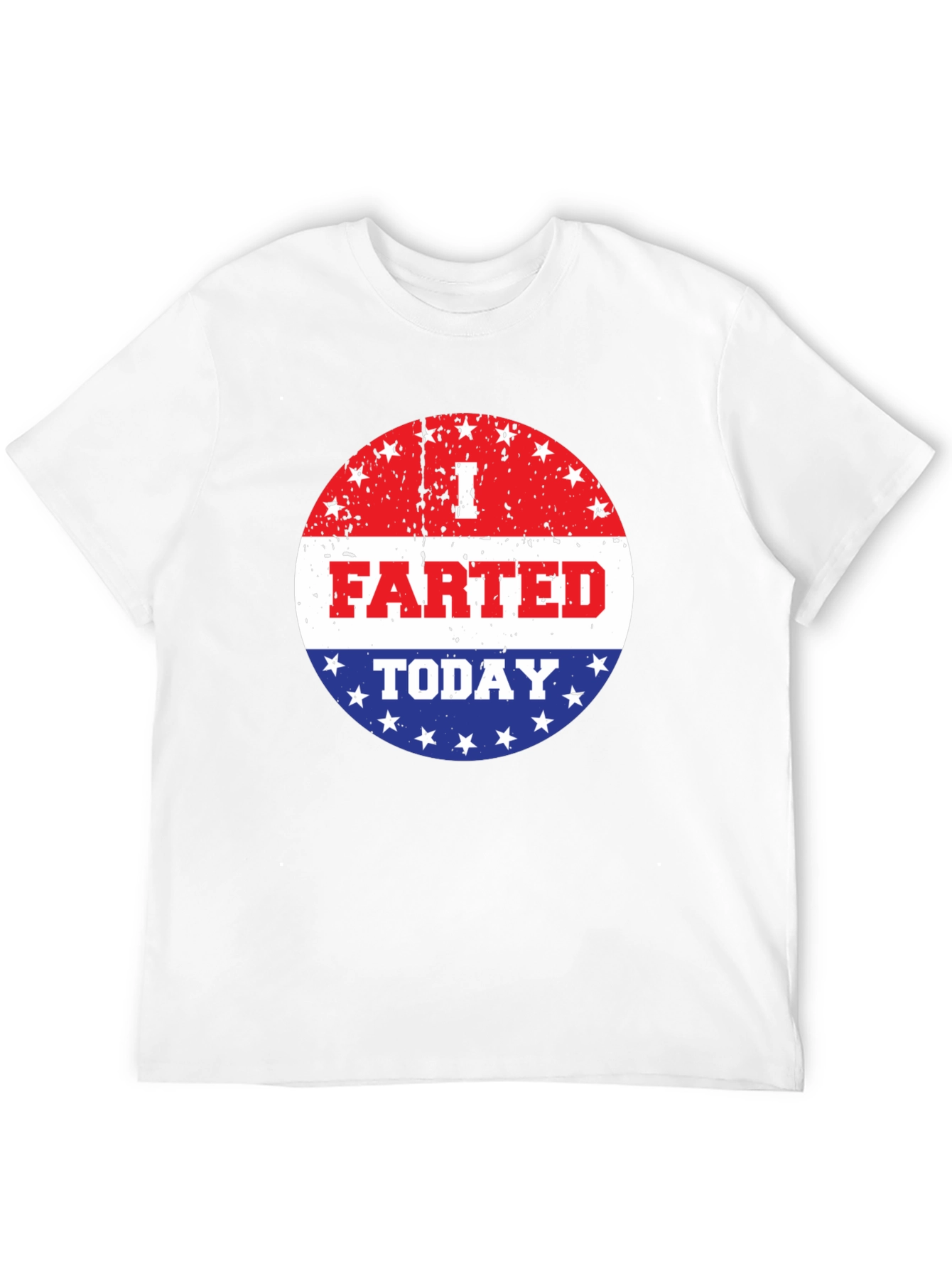 Black I Farted Today Graphic T-Shirt - Funny Slogan Tee view 12