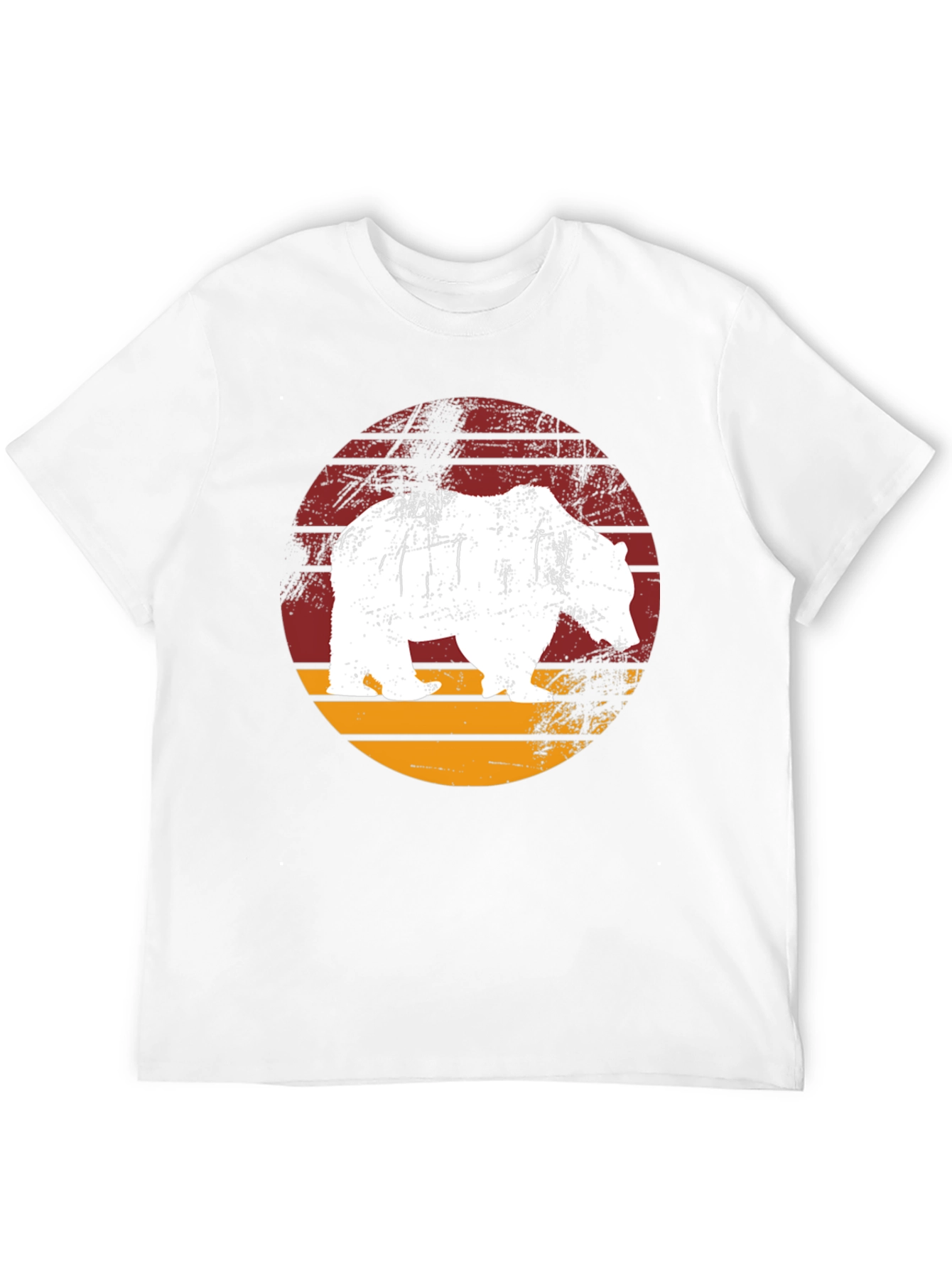 Black Bear Graphic Print Crew Neck T-Shirt view 12