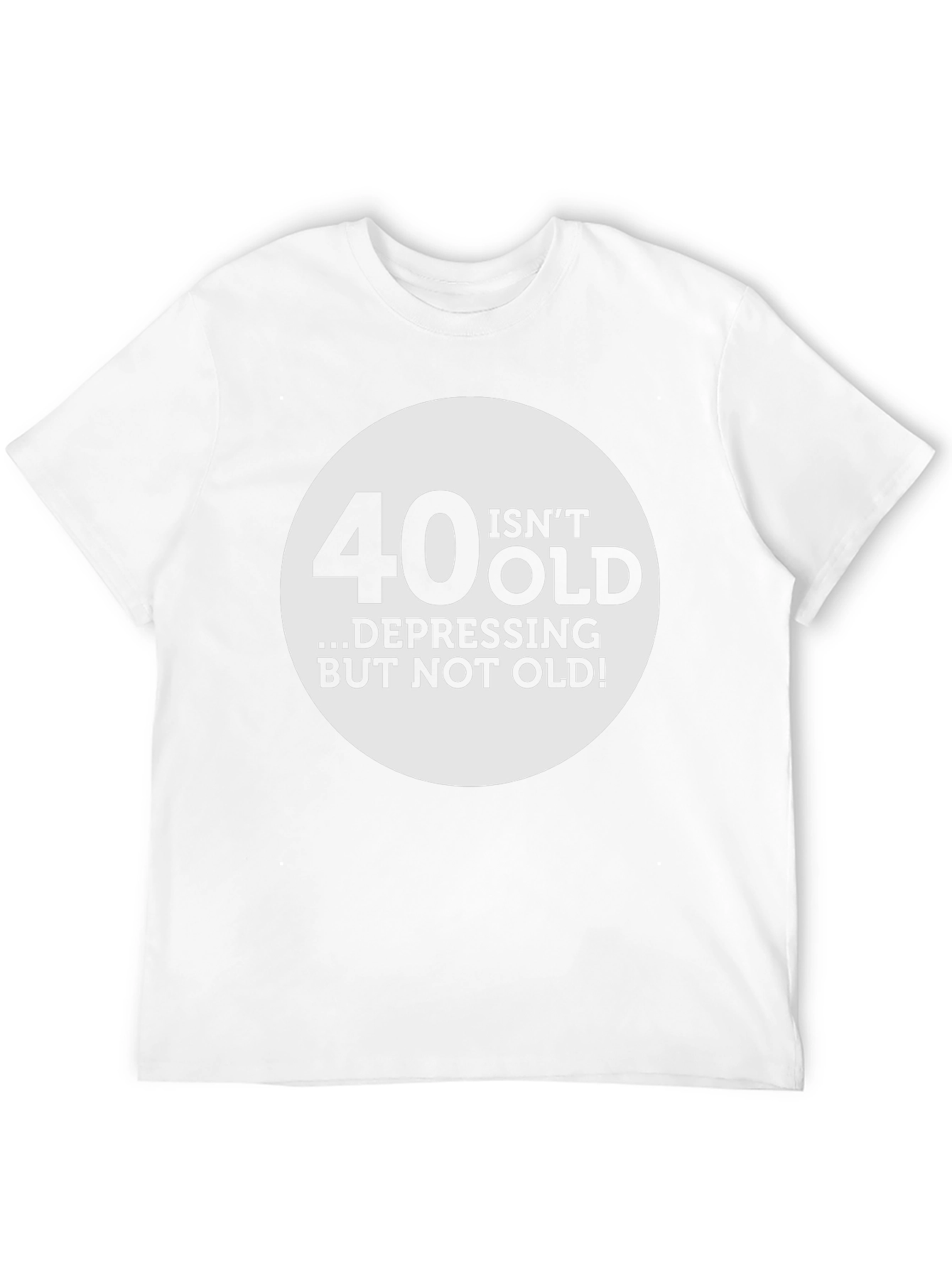Black Funny 40th Birthday T-Shirt - Not Old! view 12