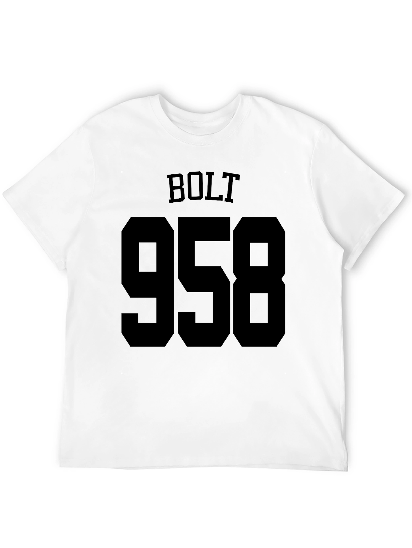 Bolt 9.58 Black Graphic Tee - Mens - 12