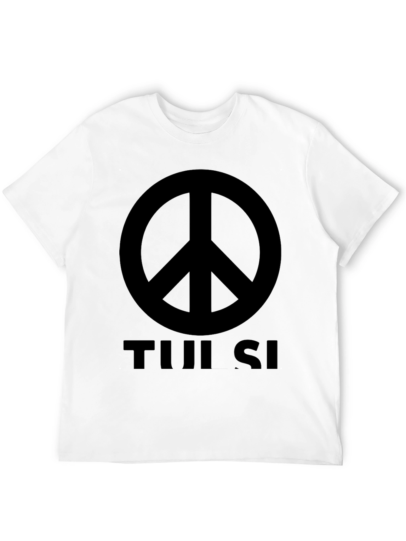 Black Peace Symbol T-Shirt view 12