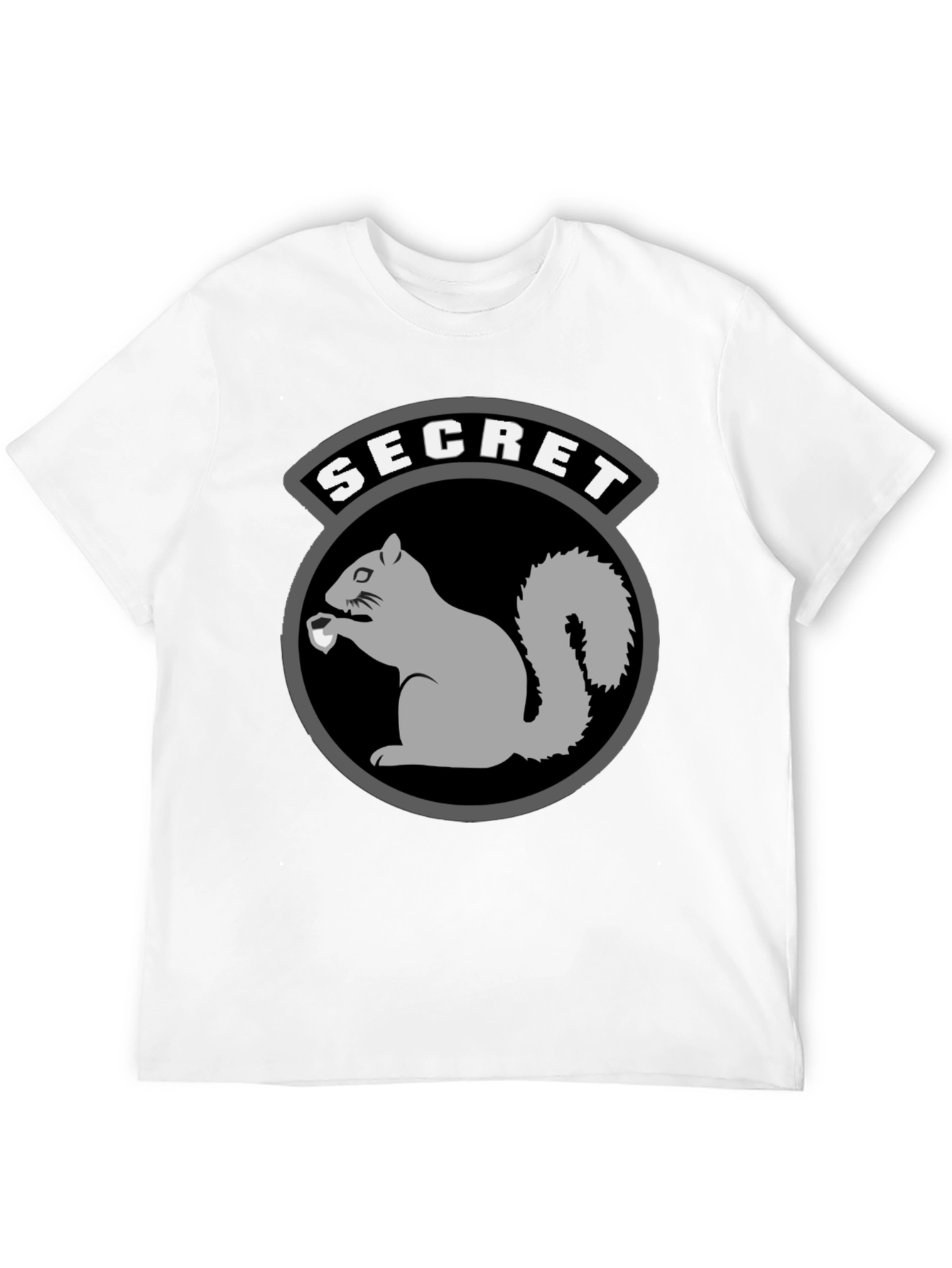 Black Secret Squirrel T-Shirt - Black Graphic Tee view 12