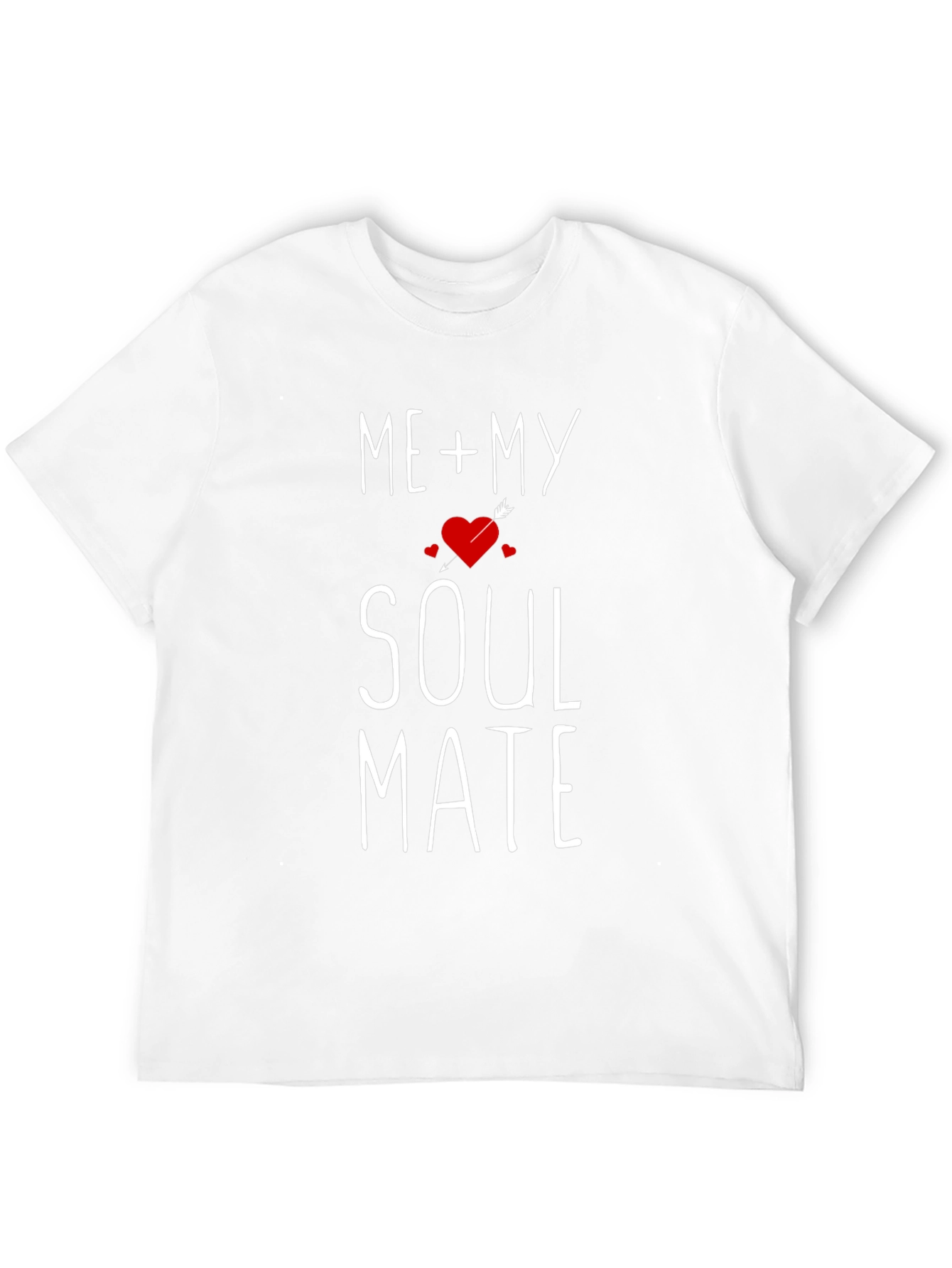 Black Me + My Soulmate Graphic Tee - Valentine's Day Gift view 12