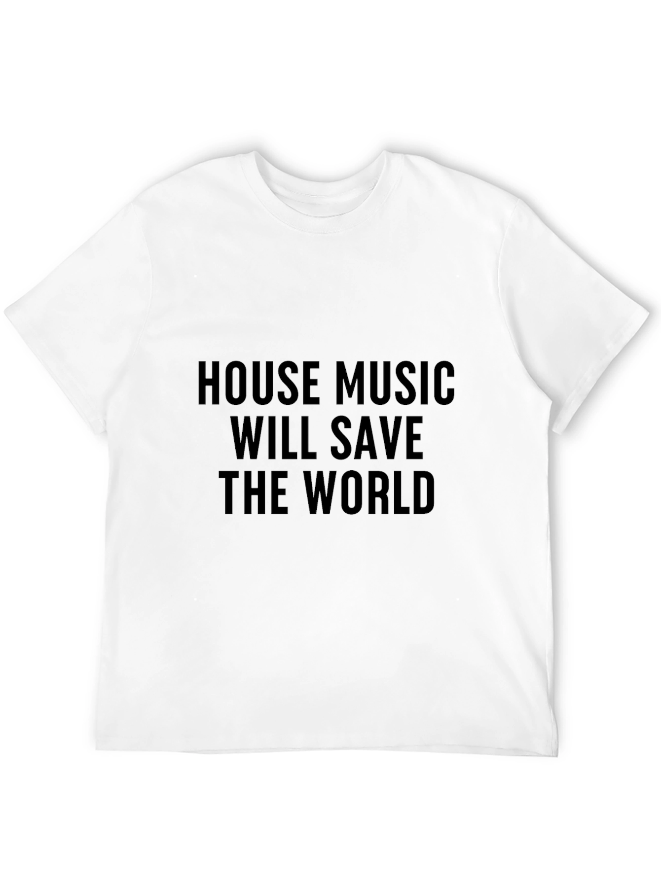 Black House Music Will Save The World T-Shirt view 12