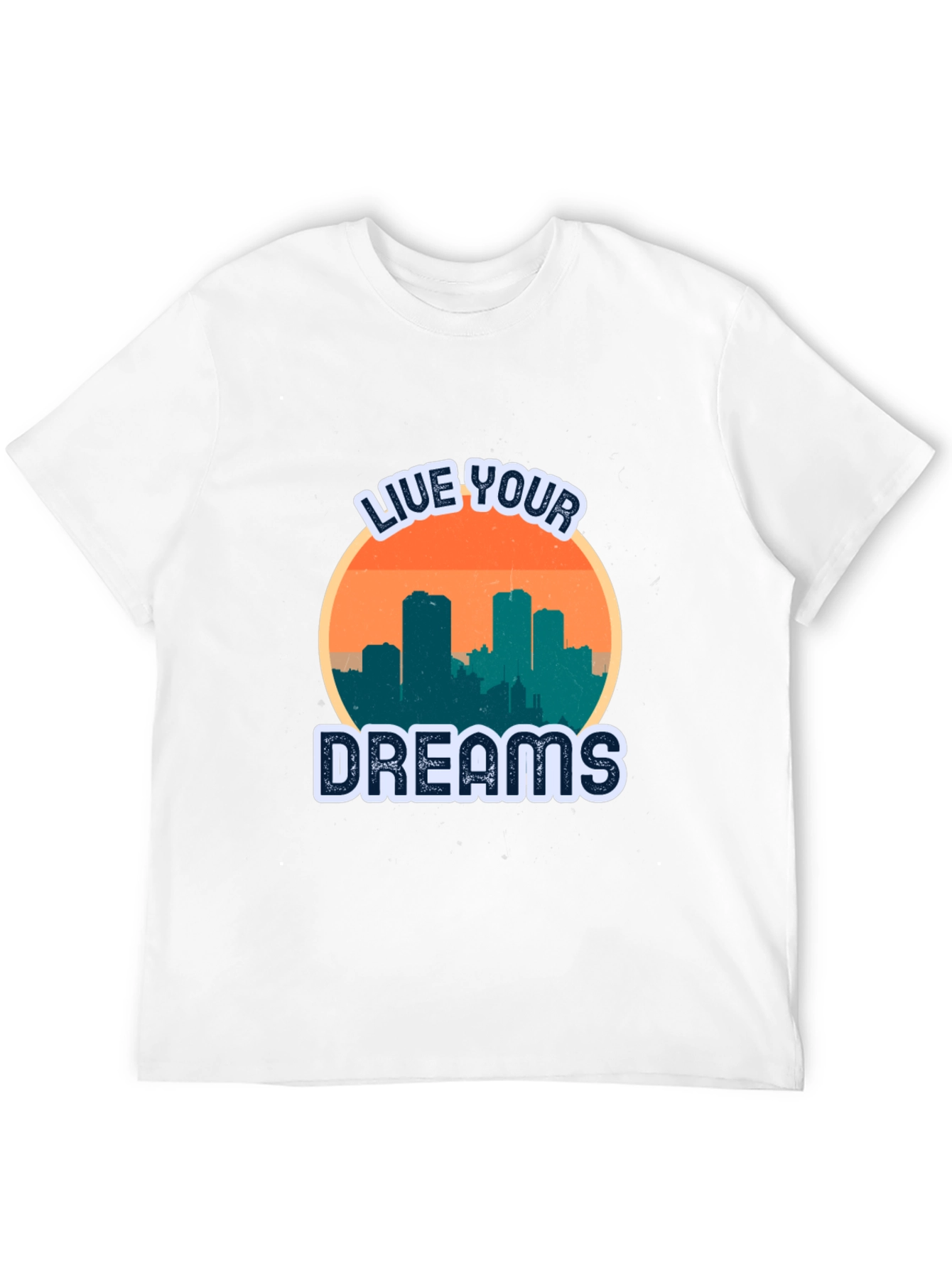 Black Live Your Dreams Graphic T-Shirt view 12